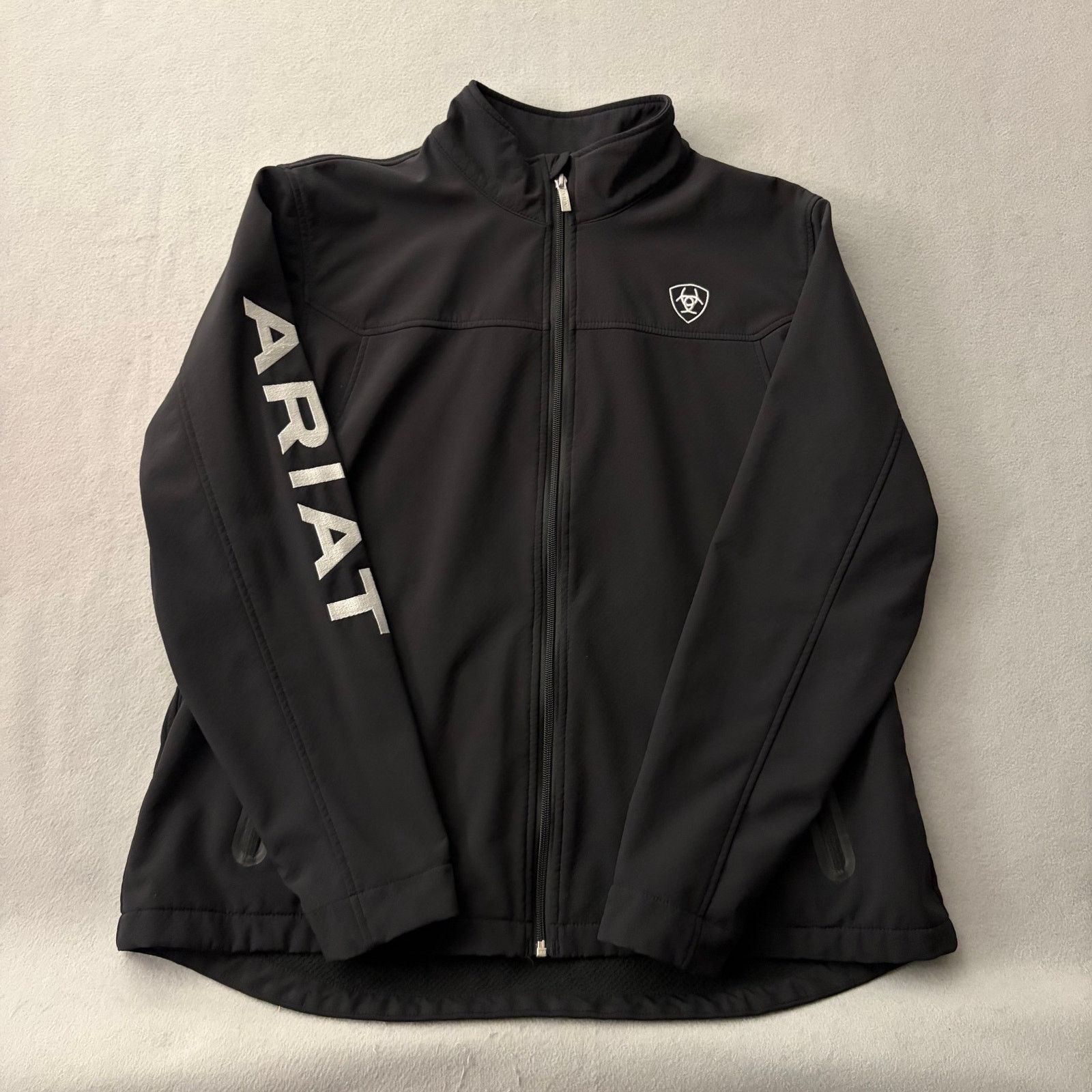 Ariat Ariat Tek Softshell Jacket Women XXL Black Full Zip Western Size XXL / US 16-18 / IT 52-54 - 2 Thumbnail