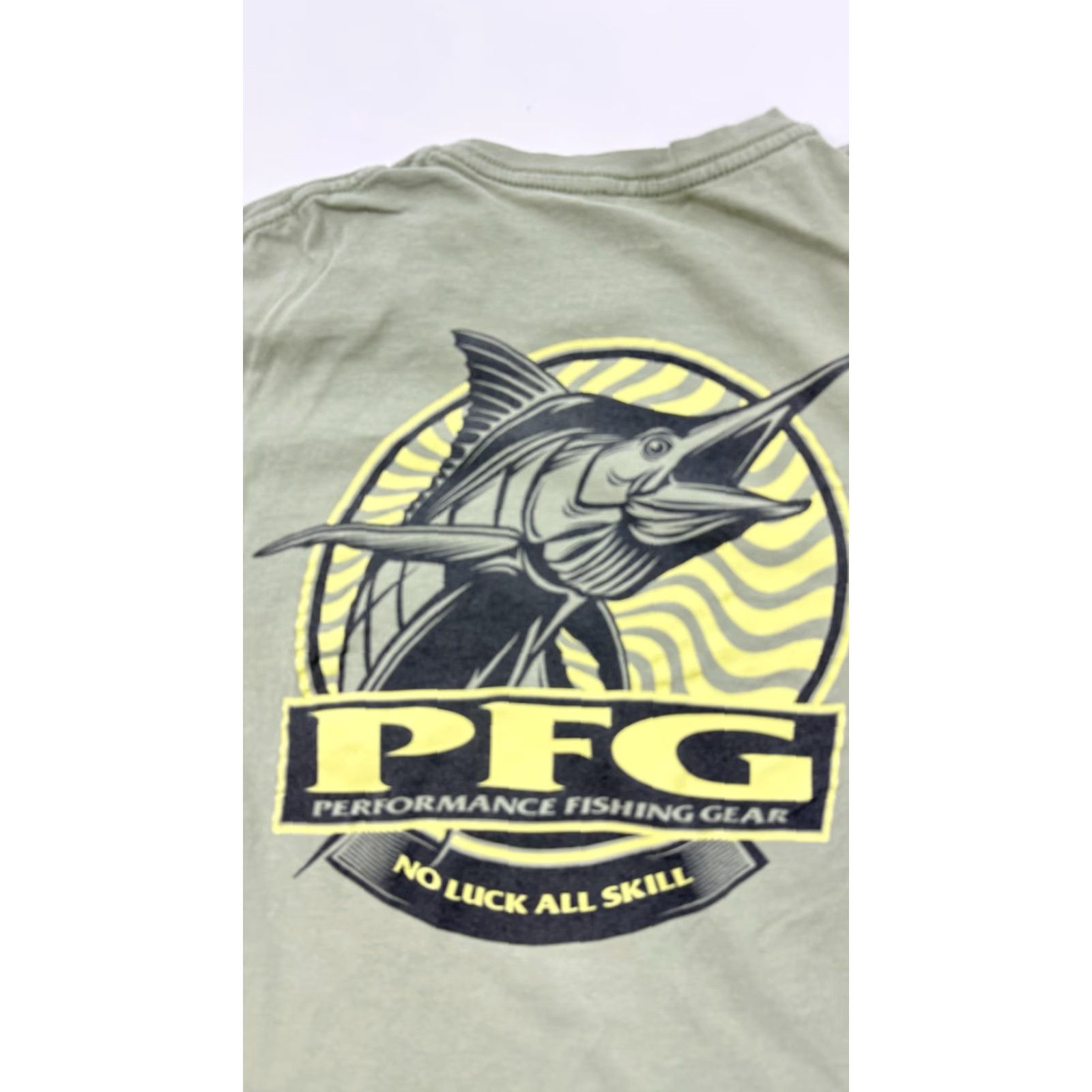 Vintage Columbia PFG Shirt Mens Medium Green Performance Fishing Gear Graphic Tee Size US M / EU 48-50 / 2 - 5 Thumbnail