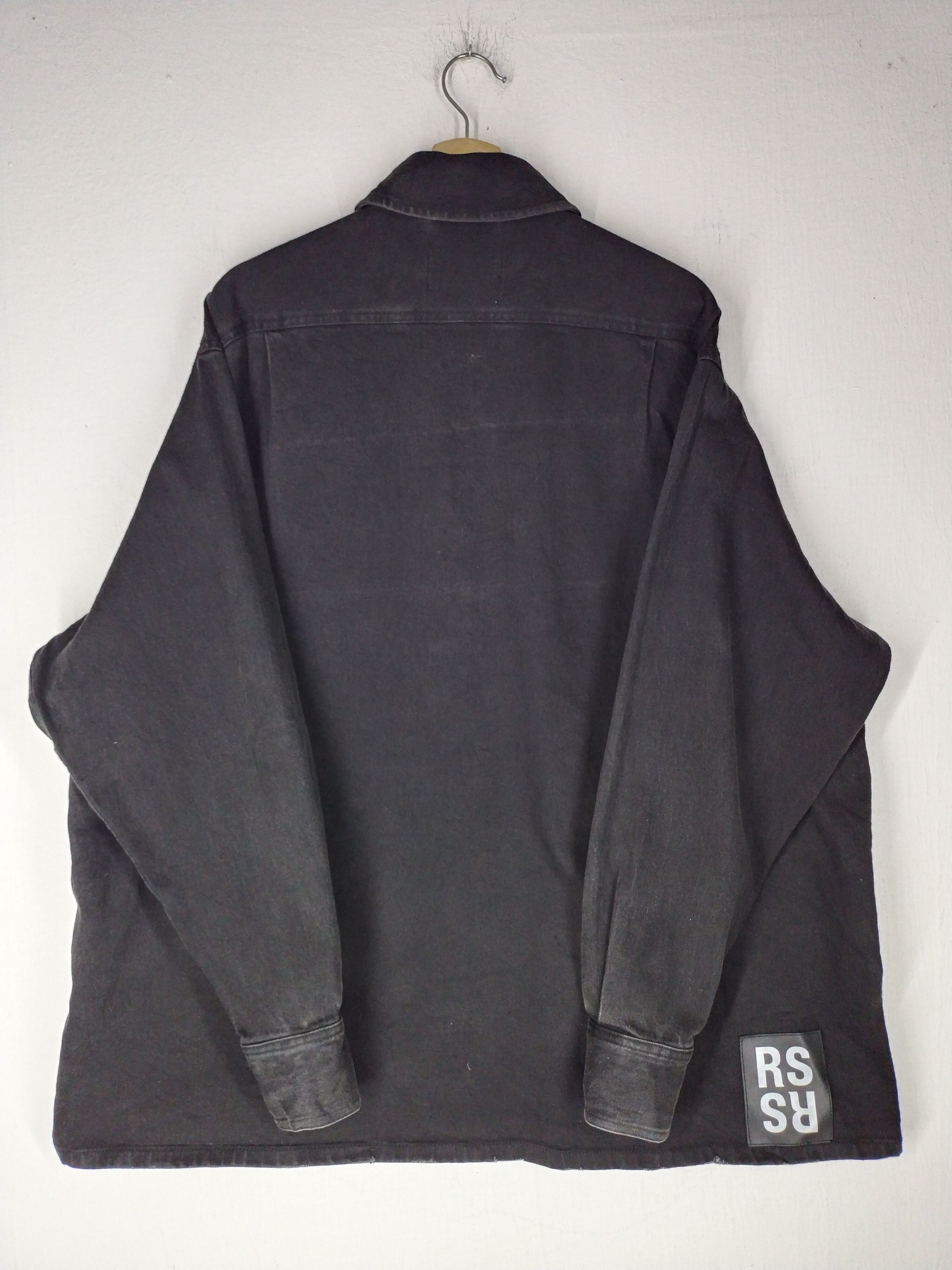 Raf Simons Big Fit Denim Shirt AW19/20 Raf Simons Jacket Size US XL / EU 56 / 4 - 9 Thumbnail