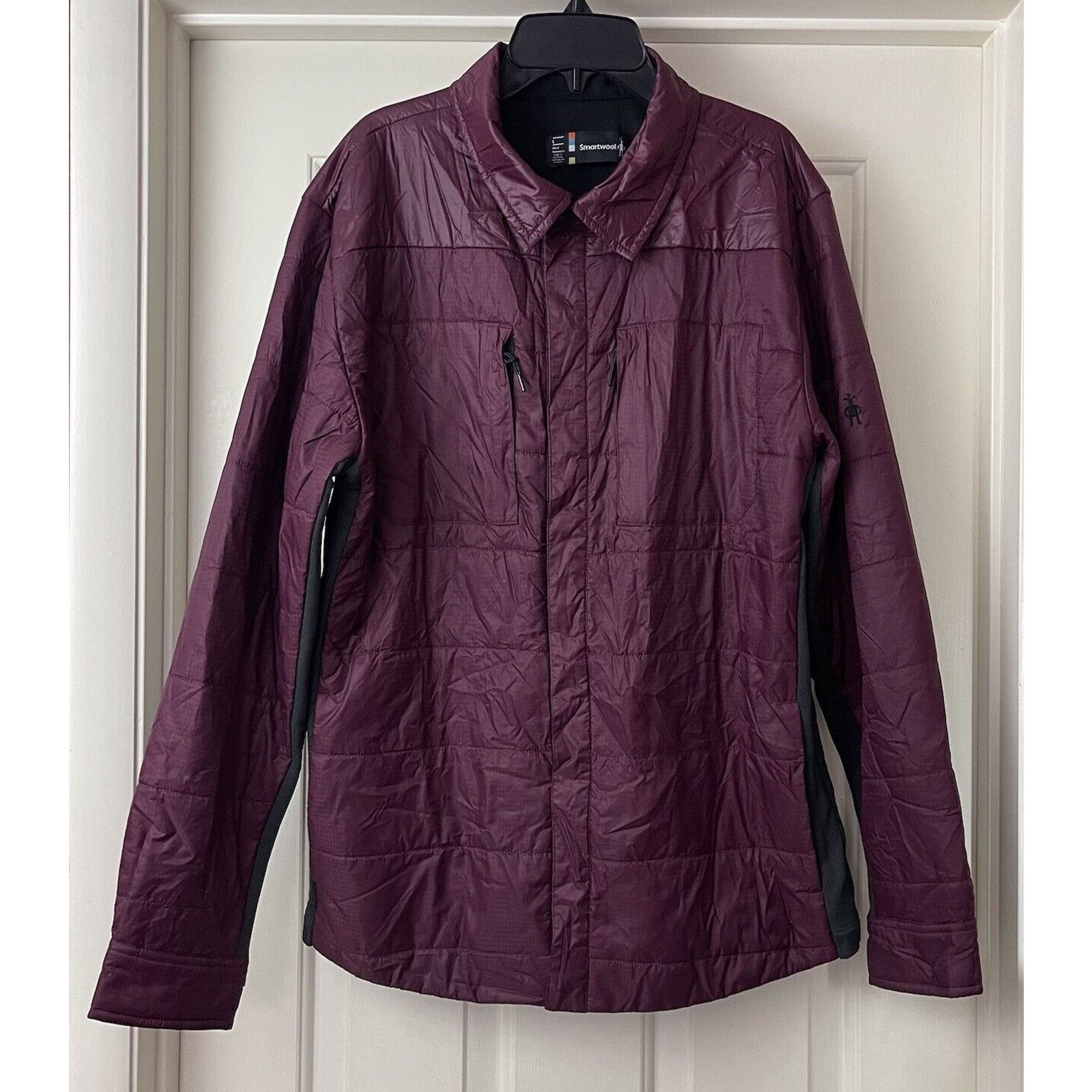 Smartwool Smartwool Smartloft Performance Zip Jacket Mens L Large Wine Size US L / EU 52-54 / 3 - 3 Thumbnail
