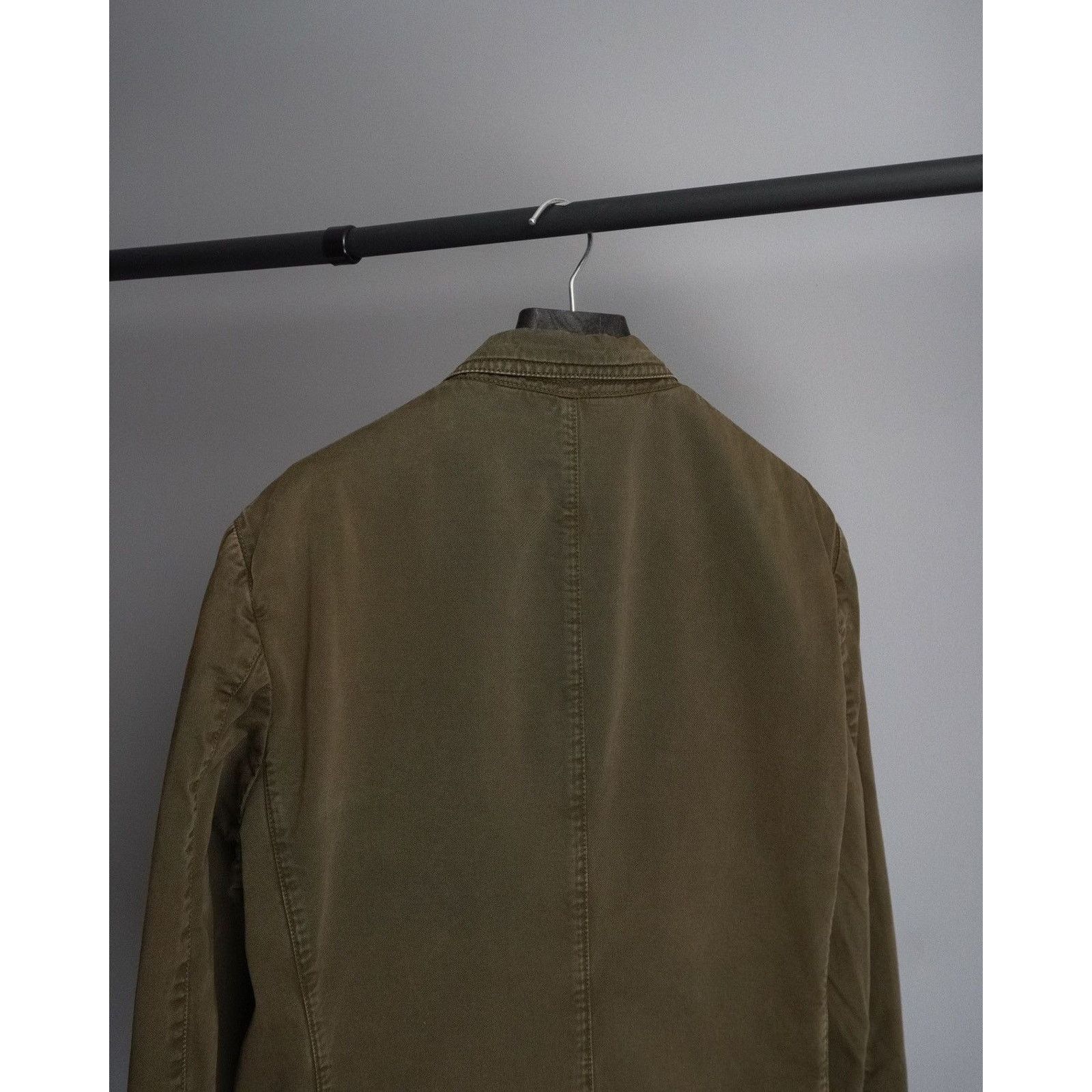 Prada Vintage prada 2006 black tab sport logo khaki work jacket Size US M / EU 48-50 / 2 - 6 Thumbnail