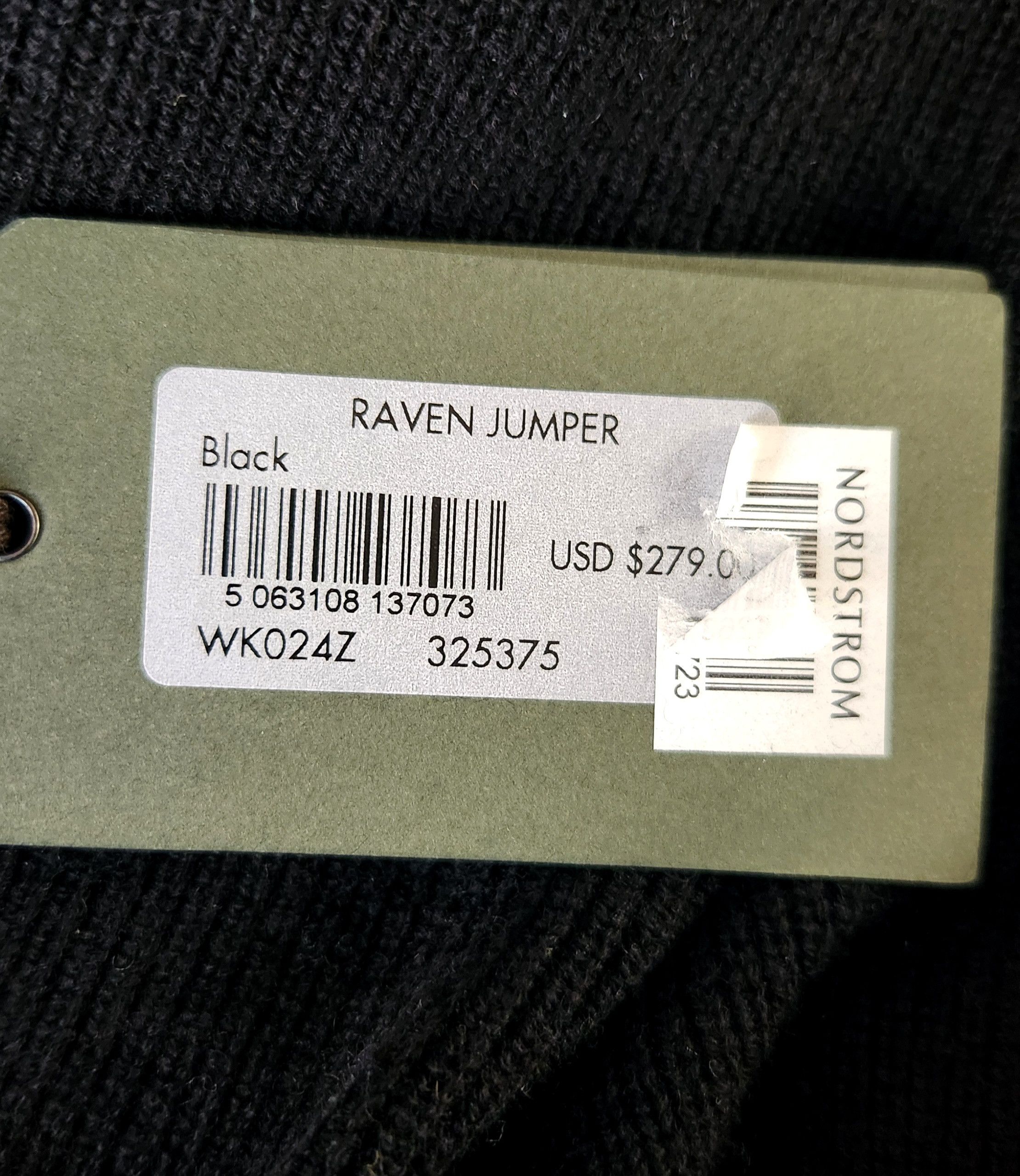 Allsaints Allsaints Raven Jumper Wool Cashmere Blend Sweater black Size M / US 6-8 / IT 42-44 - 16 Thumbnail