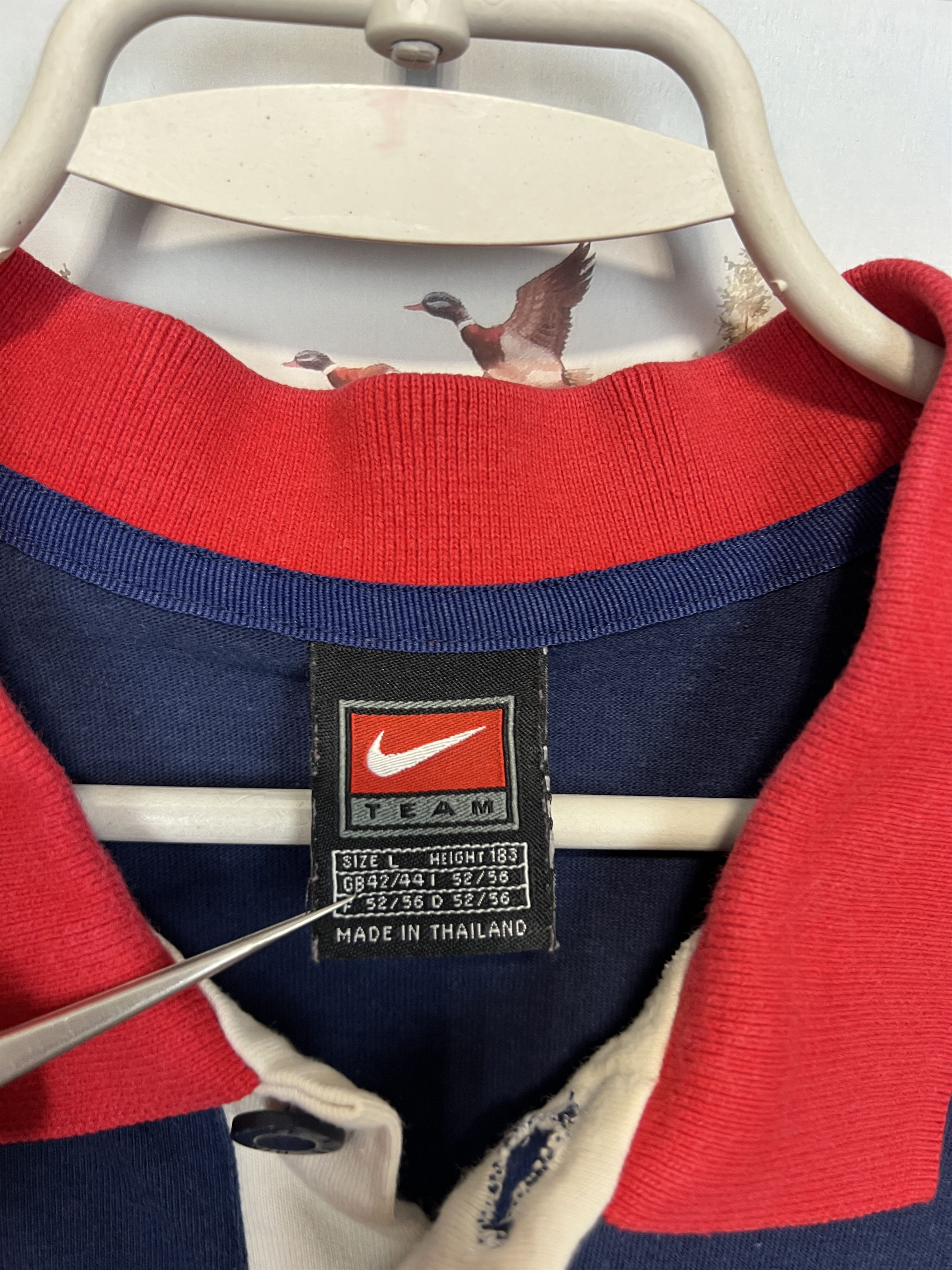 Nike Nike Arsenal Football Train Shirt Polo Soccer Gunners Jersey Size US L / EU 52-54 / 3 - 8 Thumbnail