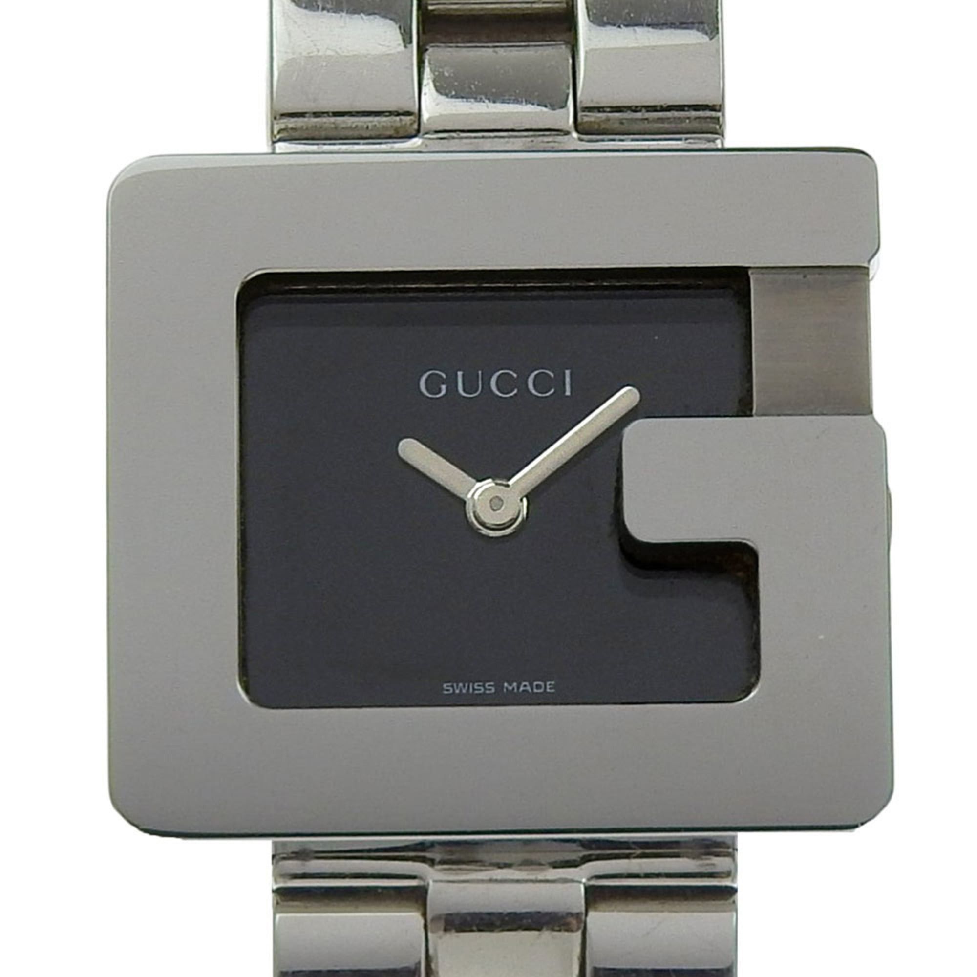 Gucci Gucci G-Watch 3600L Stainless Steel Quartz Analog Black Dial Women's Watch Size ONE SIZE - 1 Thumbnail