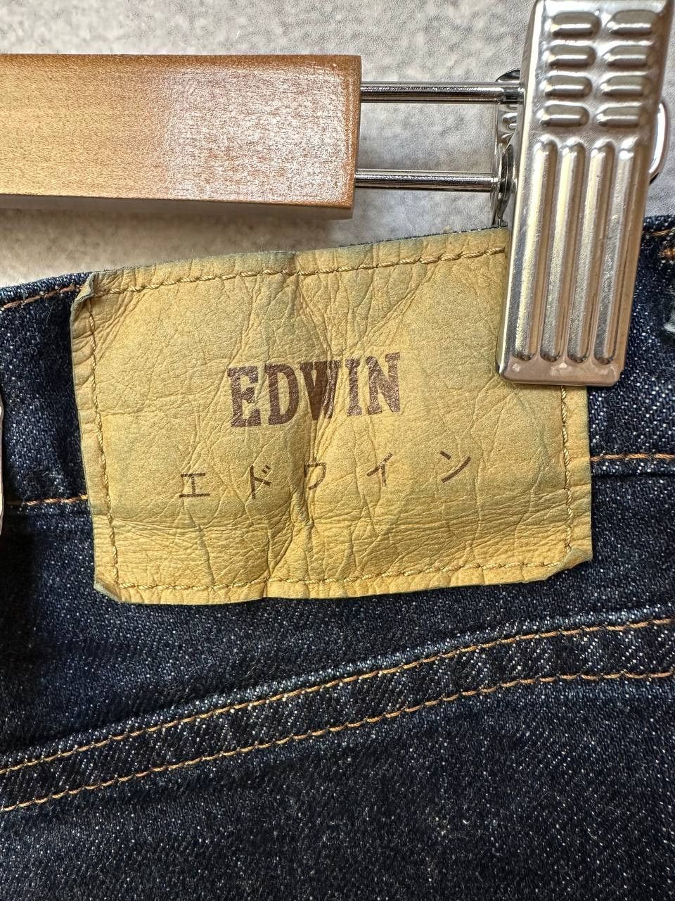 Edwin NWT Edwin Made in Japan Pants Denim Slim Tapered Size US 32 / EU 48 - 15 Thumbnail