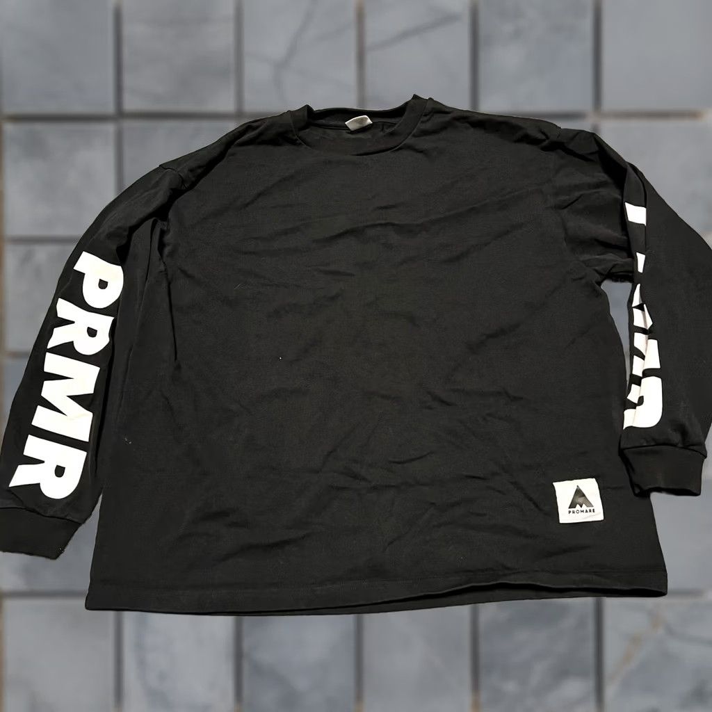 Vintage Promare Sweatshirt Mens Large XL Black Graphic Crew Shirt Size US L / EU 52-54 / 3 - 1 Thumbnail