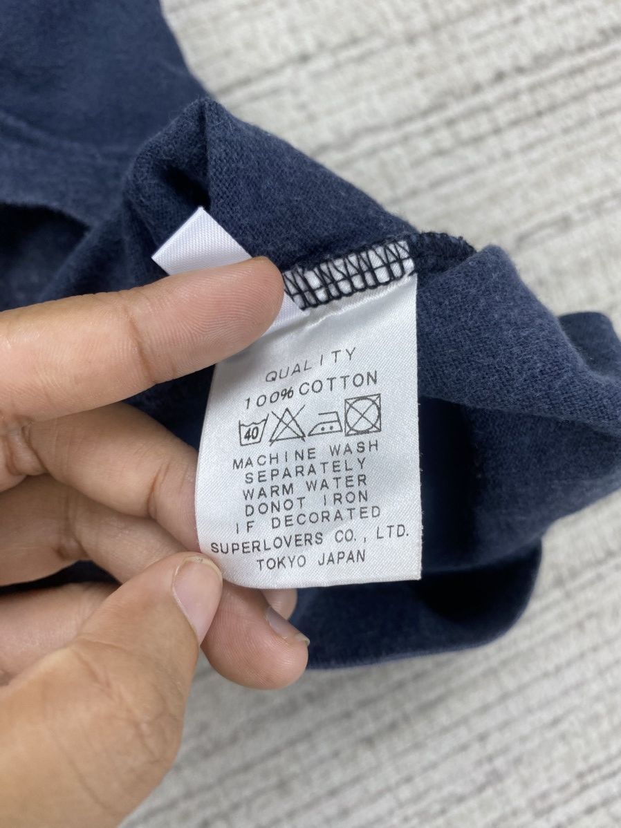 Super Lovers Vintage Super Lover “What is Lovers” Shortsleeve T-shirt Size US M / EU 48-50 / 2 - 8 Thumbnail