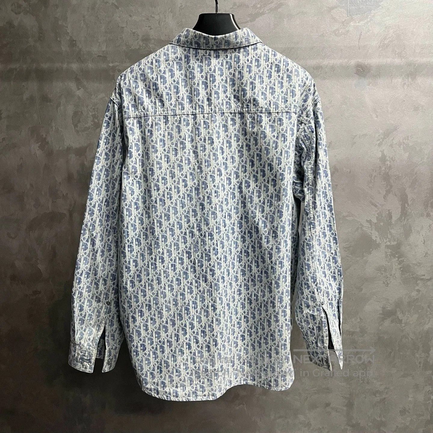 Dior dior blue floral long sleeve shirt size 44. Size US S / EU 44-46 / 1 - 5 Thumbnail