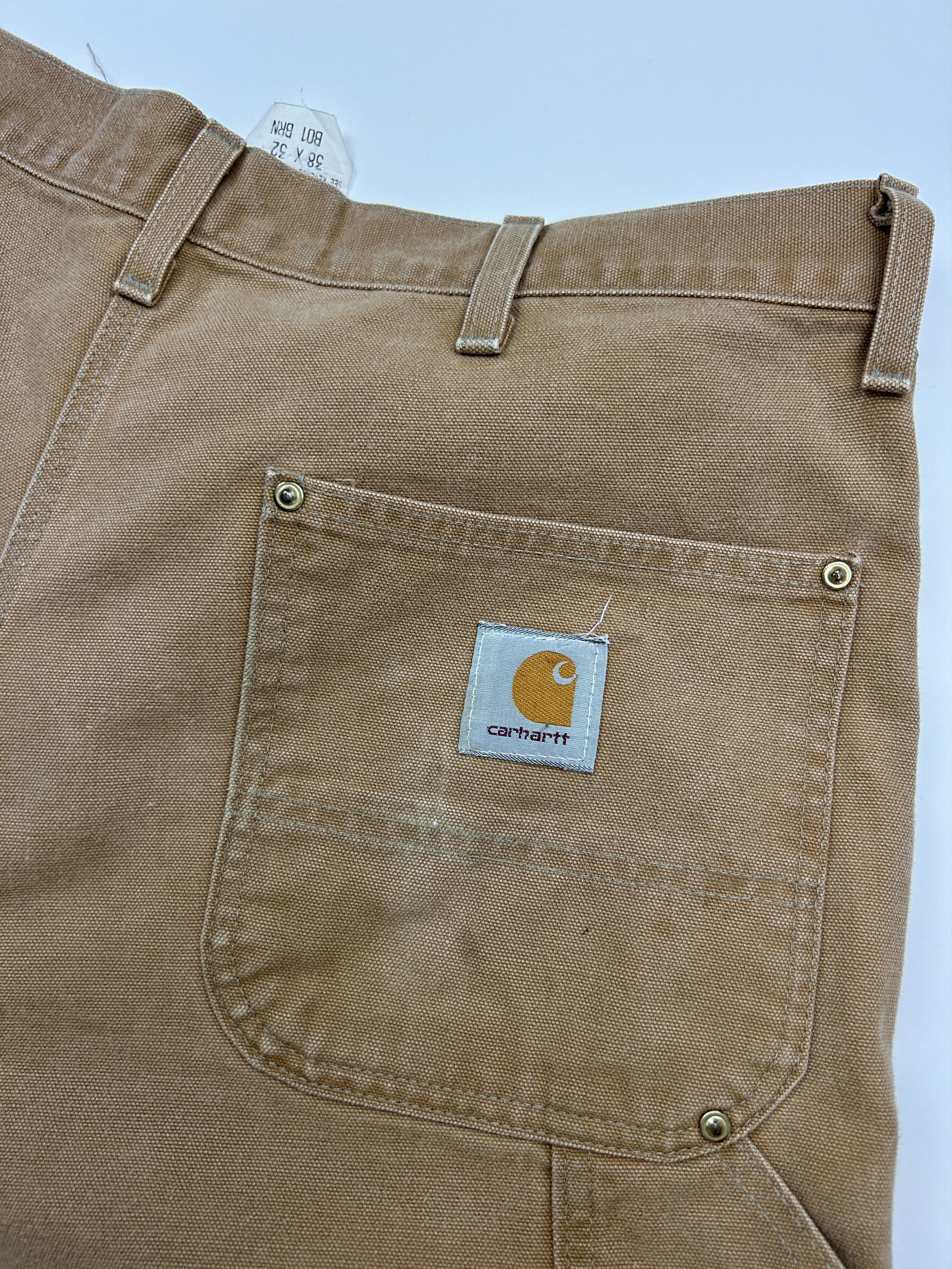 Carhartt Vintage 90s Carhartt Canvas Double Knee Pants Size 37W Size US 37 - 7 Thumbnail