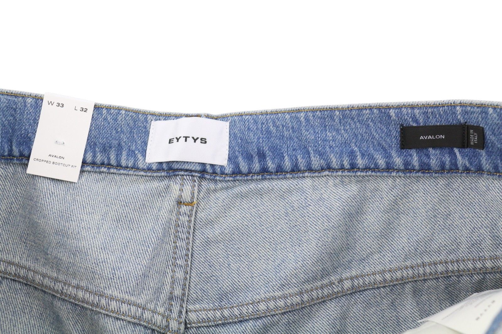 Eytys AVALON TORN INDIGO BOOTCUT W33/L32 RRP370 88893 Size US 33 - 12 Thumbnail