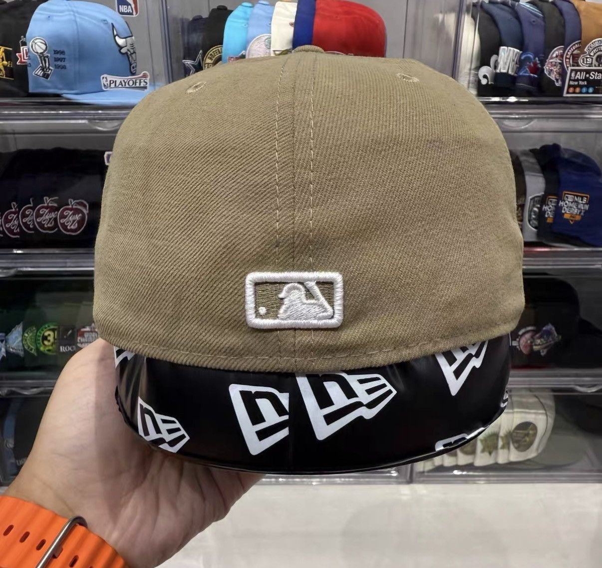 New Era New Era MLB Los Angeles Dodgers Khaki Baseball Cap J 32 Size ONE SIZE - 3 Thumbnail