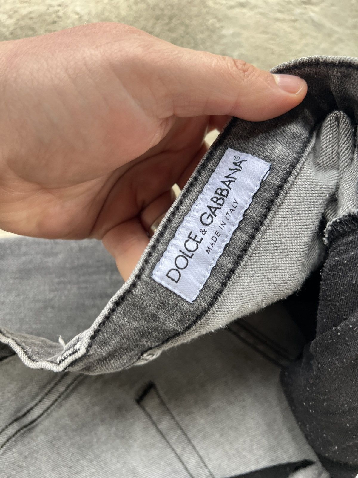 Dolce & Gabbana Dolce & Gabbana Denim Loose Jeans Size US 30 / EU 46 - 10 Thumbnail