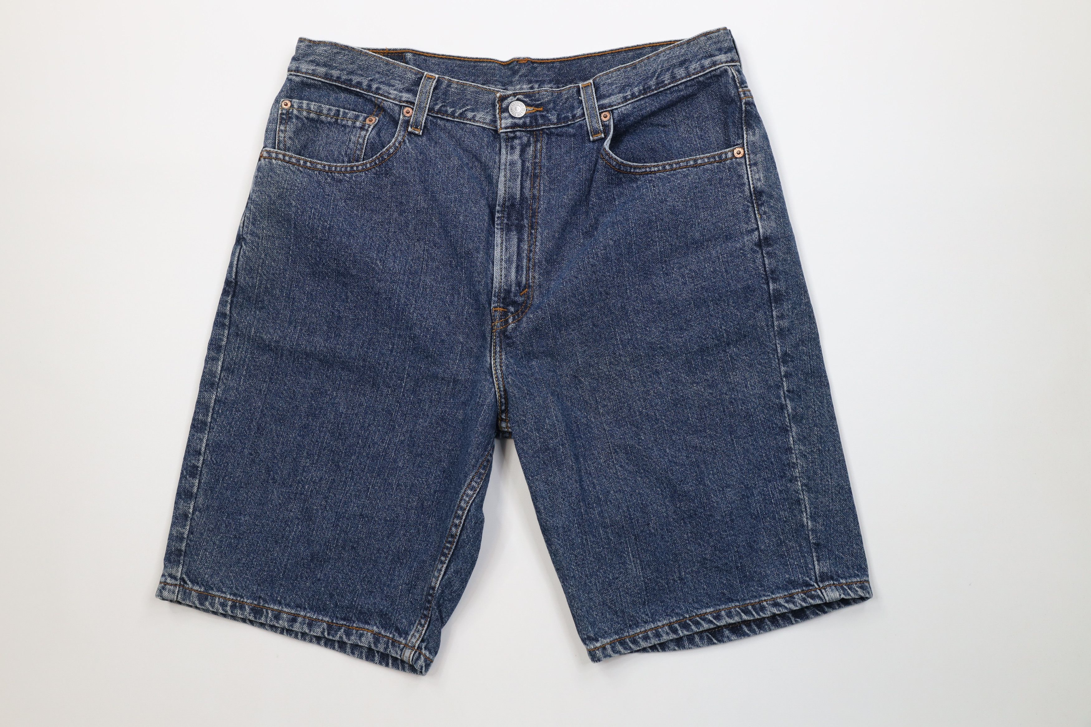 Levi's Vintage Y2K 2005 Levis 505 Fit Denim Jean Shorts Jorts Size US 36 / EU 52 - 1 Thumbnail