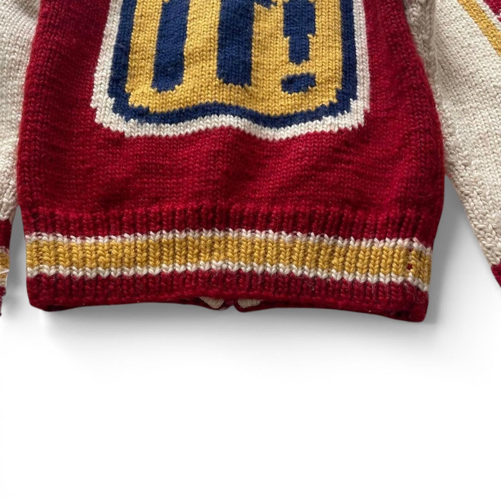 Hysteric Glamour Hysteric Glamour - Wool Knit Sweater Cardigan Bold Text Size US M / EU 48-50 / 2 - 7 Thumbnail