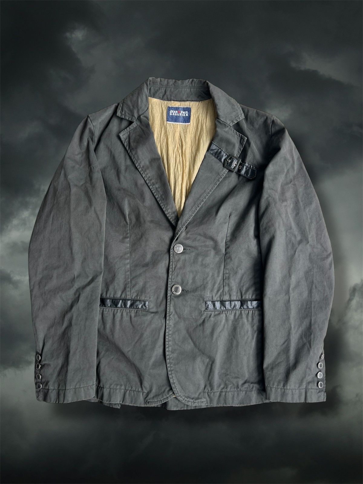 Jean Paul Gaultier Rare Jean Paul Gaultier Blazer Jacket vintage 90s Size US M / EU 48-50 / 2 - 1 Thumbnail