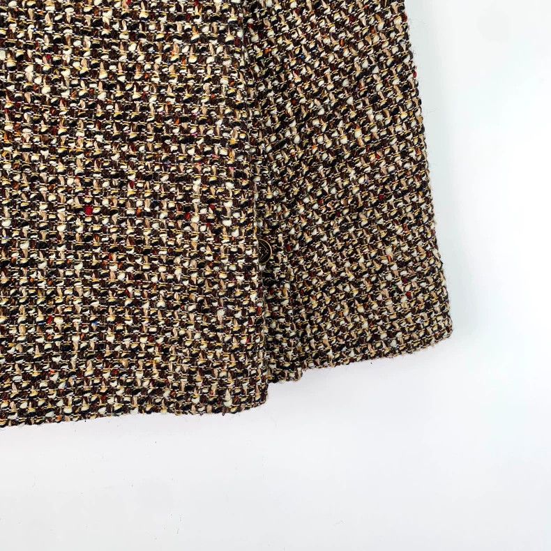 Louis Vuitton Louis Vuitton Brown logo wool knit casual skirt Size 39" - 4 Thumbnail