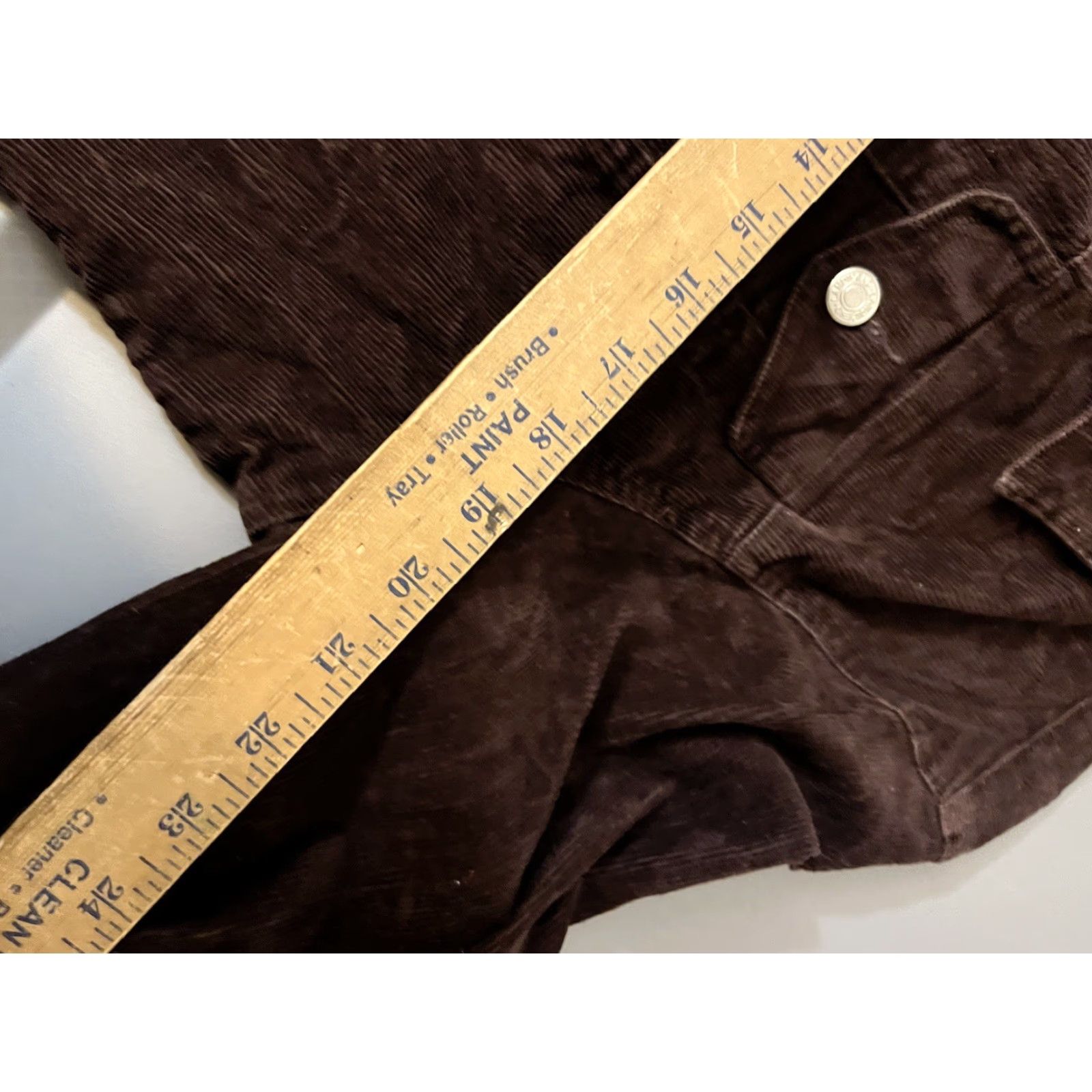 Lands' End VINTAGE Lands' End Brown Corduroy Jacket Womens Large L 14 / 16 Stretch Corduroy Casual Size 36" / US 14 / IT 50 - 5 Thumbnail