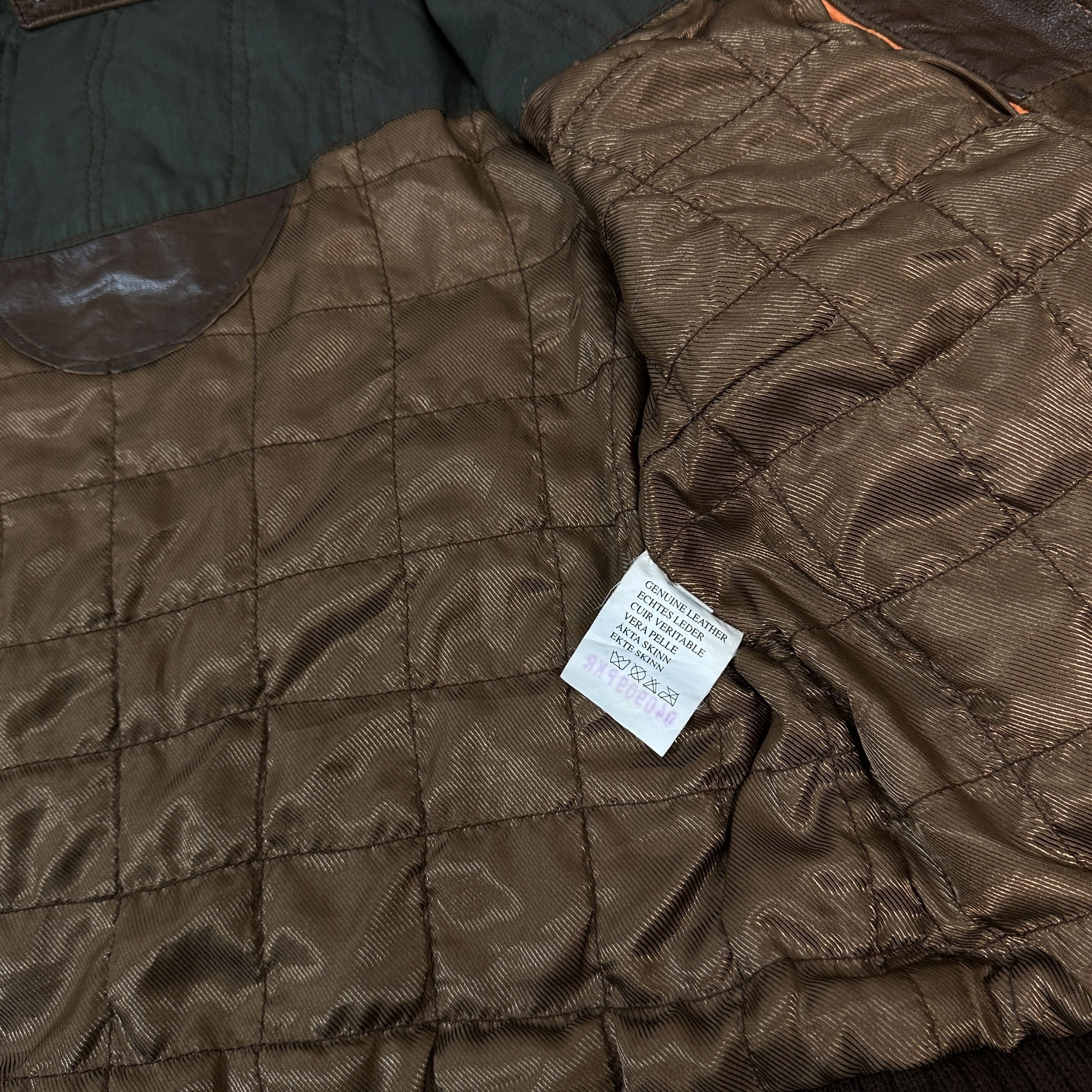 Vintage Vintage Brown Leather Jacket Size US L / EU 52-54 / 3 - 4 Thumbnail