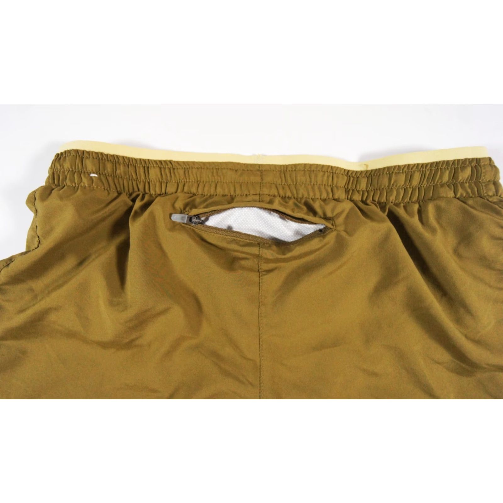 Nike Nike Running Shorts Womens Small Green 5" Dri Fit Activewear Workout Brief Lined Size 28" / US 6 / IT 42 - 4 Thumbnail