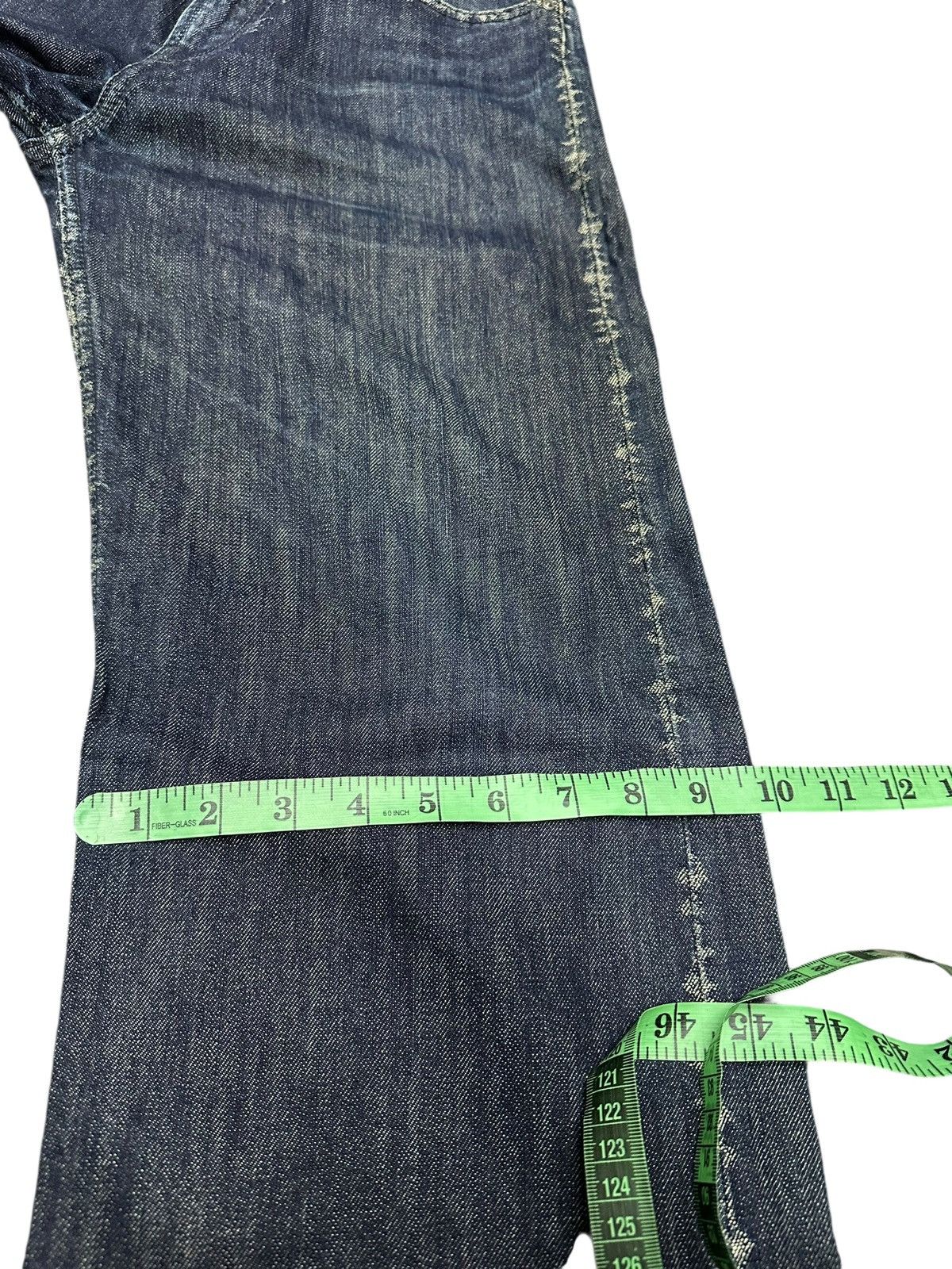 Issey Miyake Issey Miyake A-Poc Baggy Denim Pant Size US 31 - 10 Thumbnail