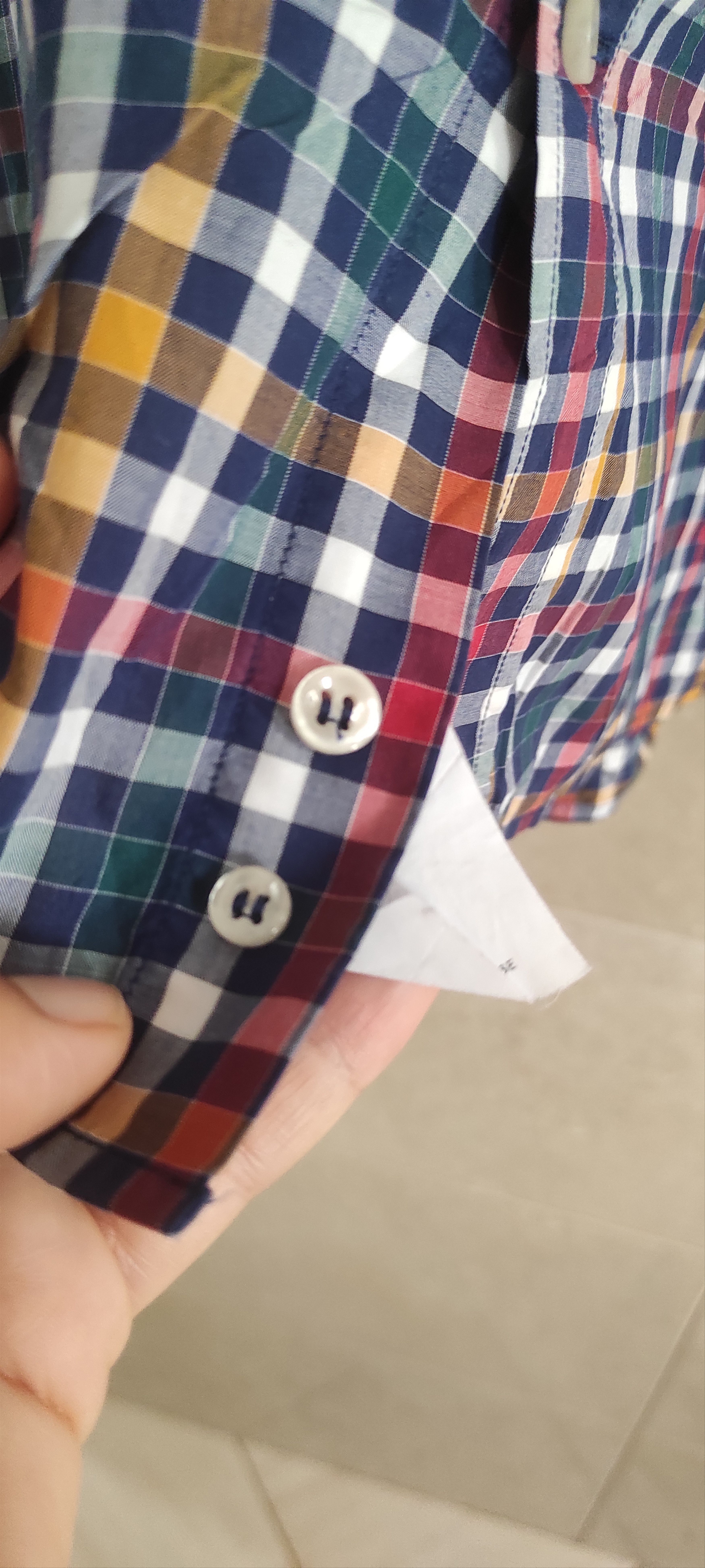 Other Paul Shark Button-down Plaid Multicolour check cotton shirt Size US XL / EU 56 / 4 - 12 Thumbnail