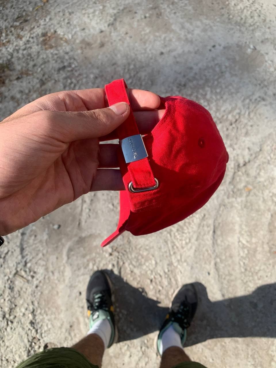 Diesel × Vintage VERY RARE DIESEL INDUSTRY DENIM DIVISION DESIGNER CAP Y2K Size ONE SIZE - 10 Thumbnail