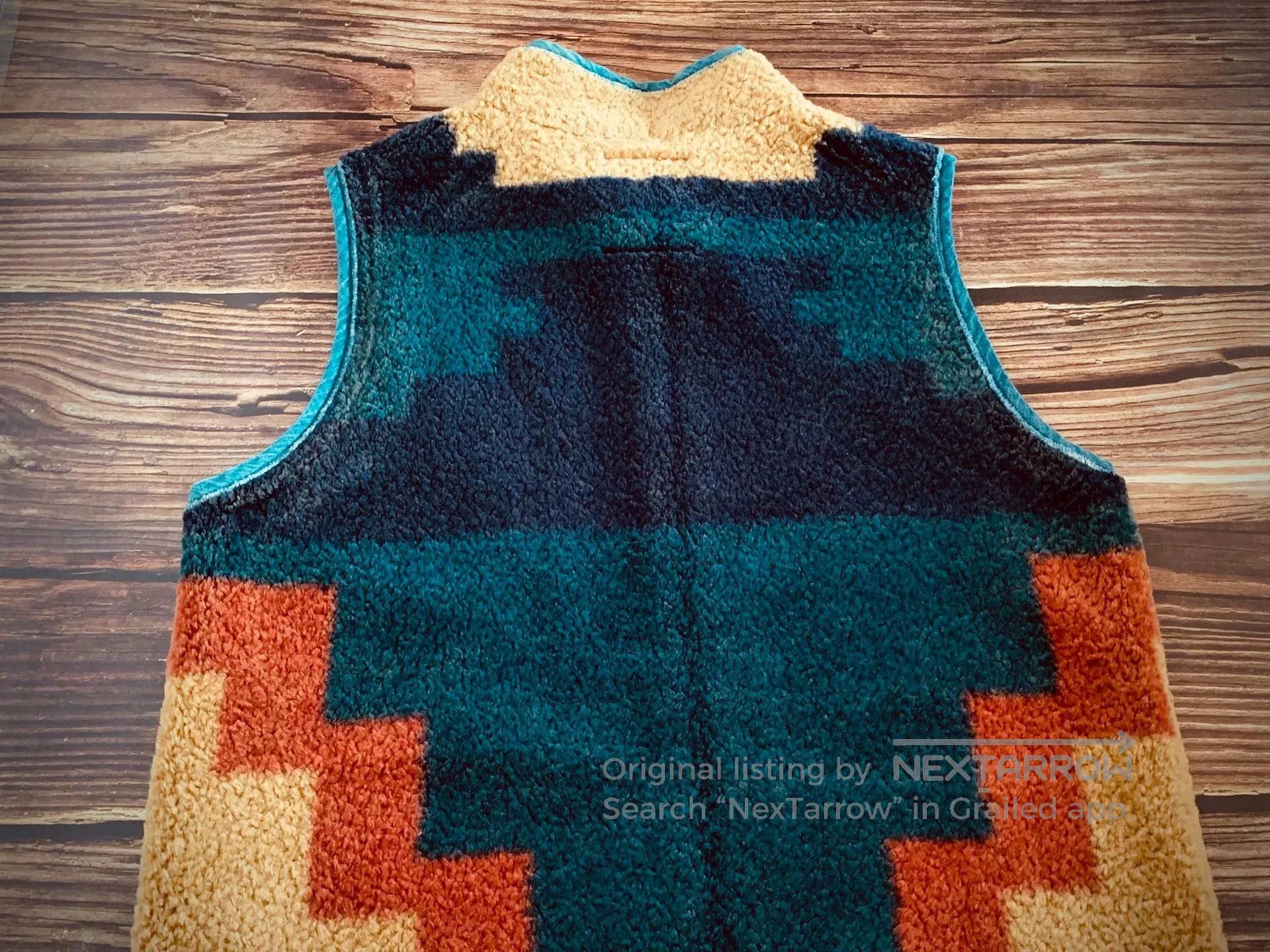 RRL Ralph Lauren gypsy sons wool vest with Navajo pattern. Size US M / EU 48-50 / 2 - 4 Thumbnail