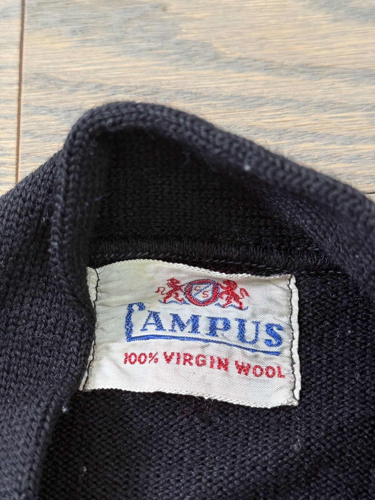Vintage Vintage 70s 100% Virgin Wool cardigan Size US M / EU 48-50 / 2 - 2 Thumbnail