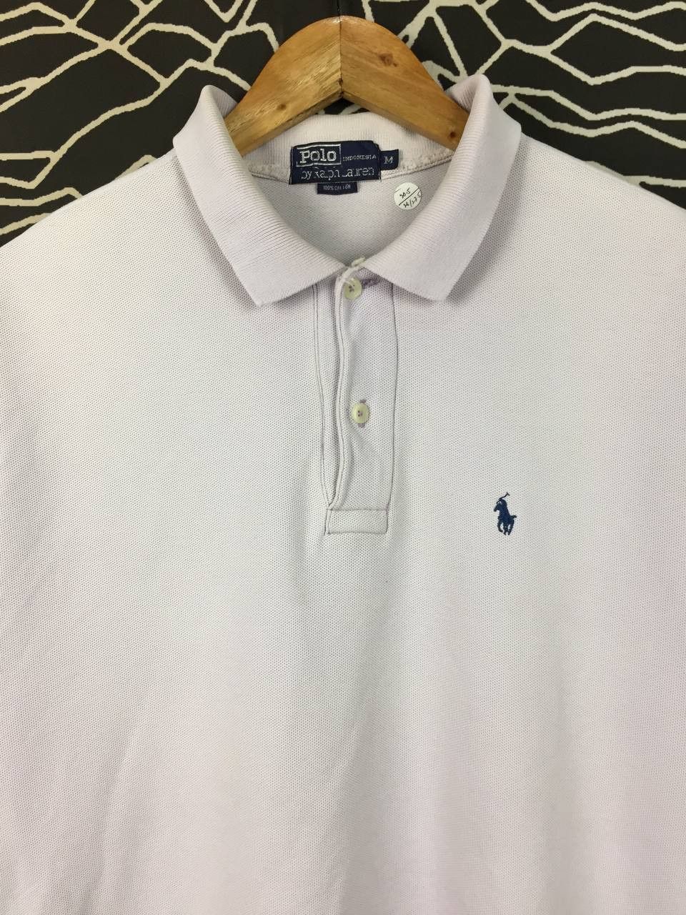 Polo Ralph Lauren Vtg Polo Ralph Lauren Small Pony Logo Pique Polo Shirt Size US M / EU 48-50 / 2 - 3 Thumbnail