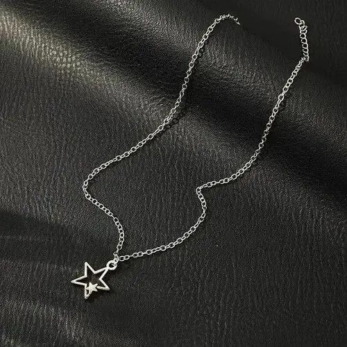 VIBE Vintage Pentagram Necklace Chain Size ONE SIZE - 1 Thumbnail