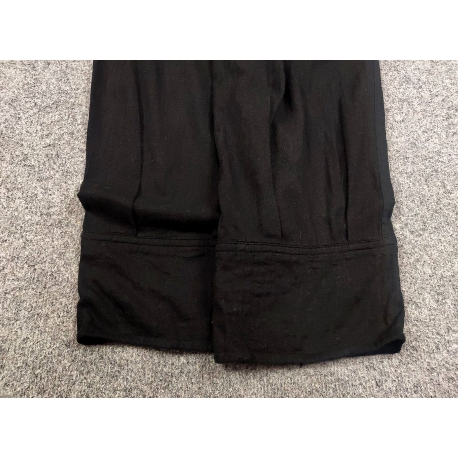 Yohji Yamamoto VINTAGE Yohji Yamamoto Baggy pants Shirt Mens 34 Black Cotton Linen Japan 90s Style Baggy Pant Size US 34 / EU 50 - 4 Thumbnail