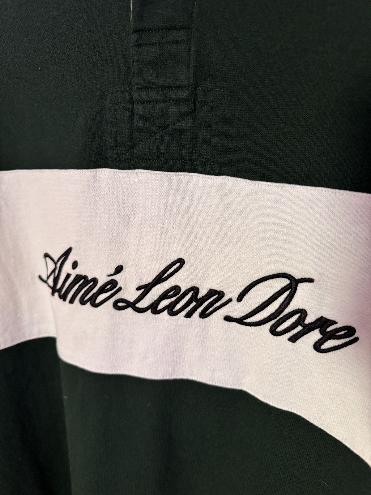 Aime Leon Dore 'Crest Piqué' Polo Shirt - Men's XL main image 1
