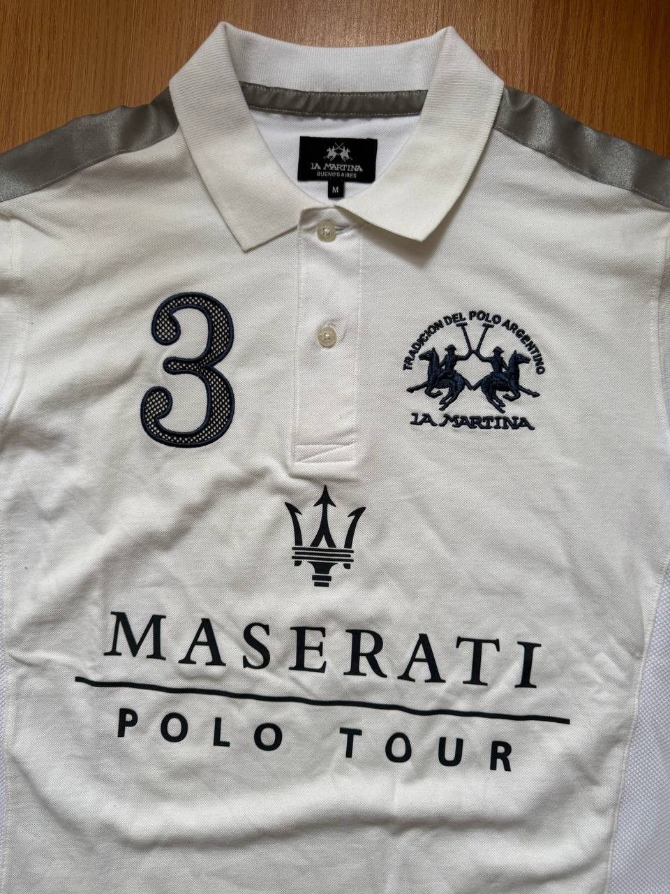 La Martina Vintage La Martina Maserati Polo Tour y2k Size US M / EU 48-50 / 2 - 2 Thumbnail