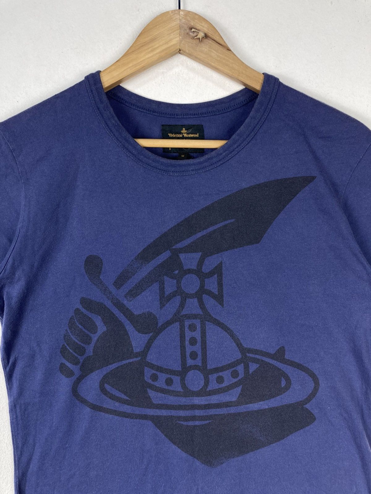 Vivienne Westwood Vivienne Westwood Anglomania Cross Logo T-Shirt Size US M / EU 48-50 / 2 - 8 Thumbnail