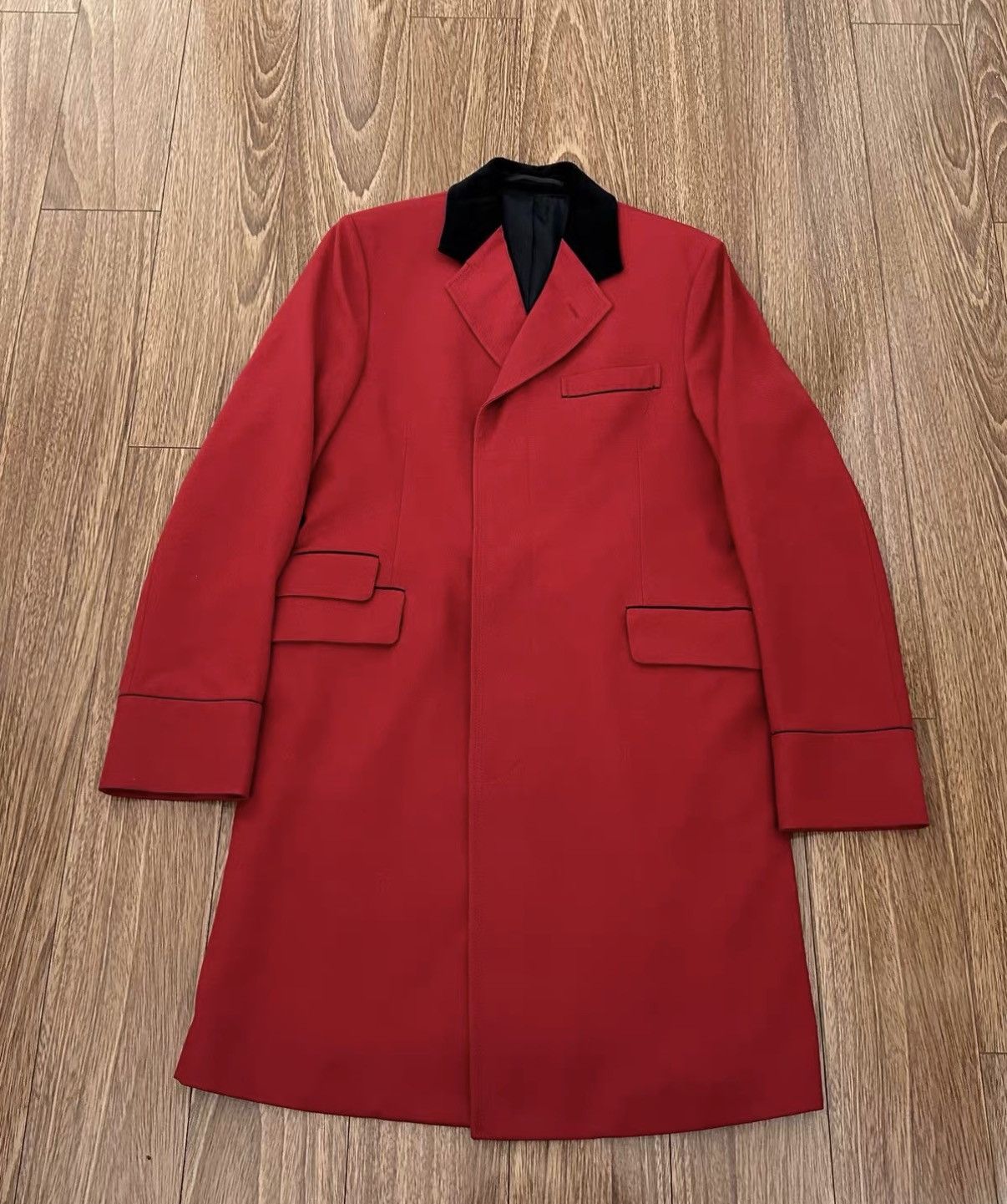Gucci GUCCI WOOL Wool suit blazer coat Size US S / EU 44-46 / 1 - 1 Thumbnail