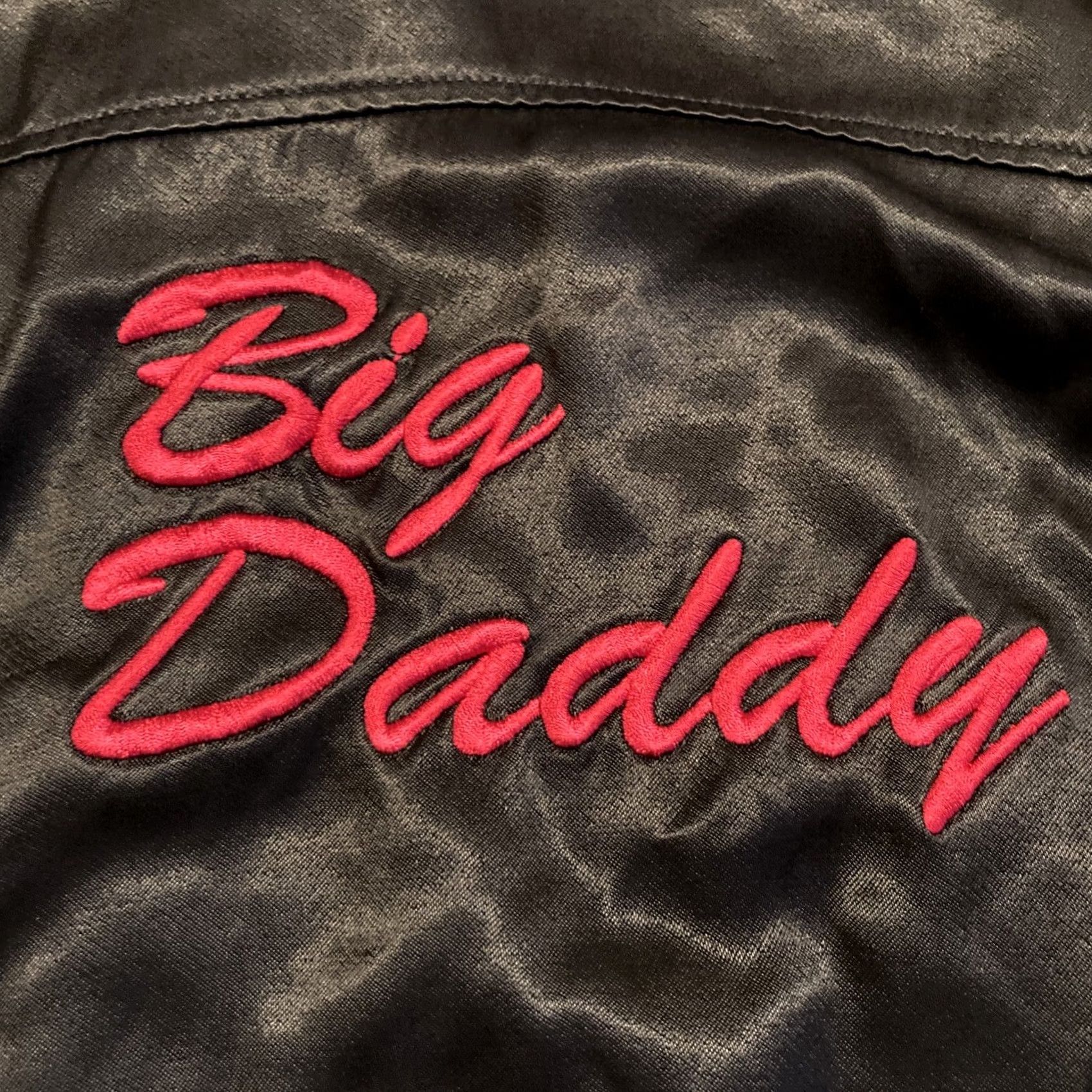 Vintage VINTAGE De Ville Satin Bowling Shirt L Rockabilly USA MADE RARE BIG DADDY Size US L / EU 52-54 / 3 - 2 Thumbnail
