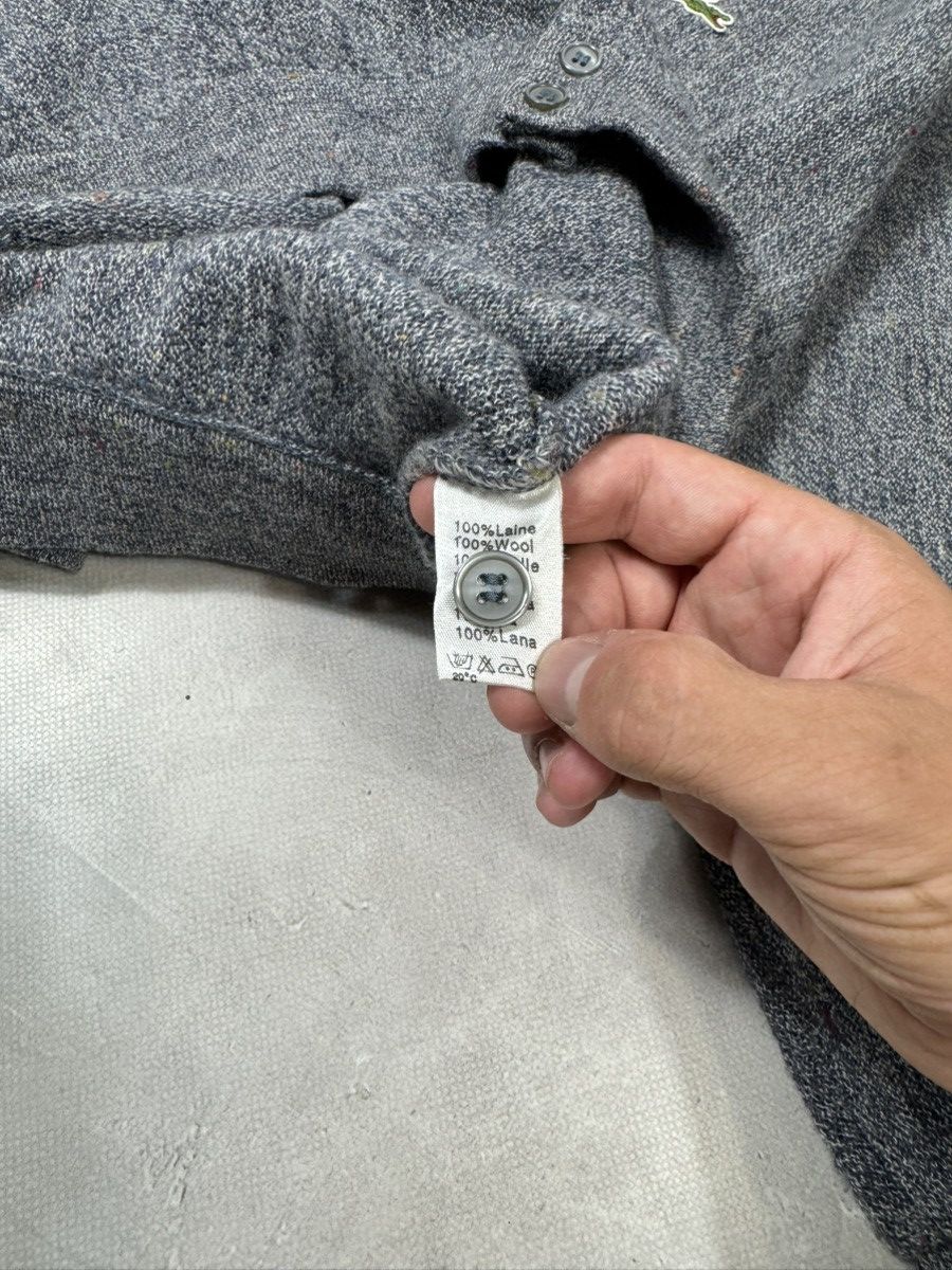Lacoste Vintage Lacoste Wool Perfectly Made Cardigan Made in France Size US L / EU 52-54 / 3 - 9 Thumbnail