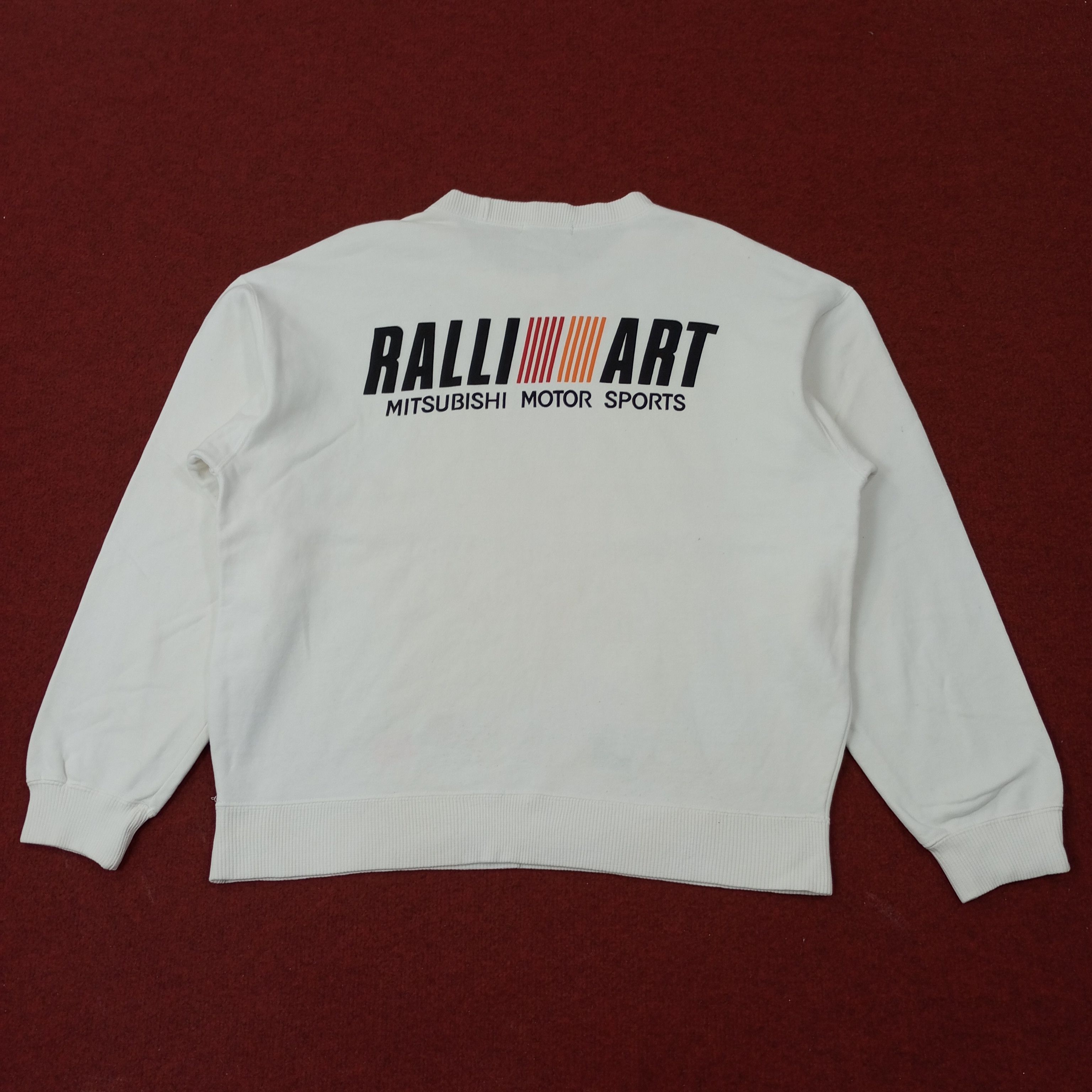 Japanese Brand Mitsubishi Ralli Art Motor Sports Sweatshirt c240n17 Size US L / EU 52-54 / 3 - 1 Thumbnail