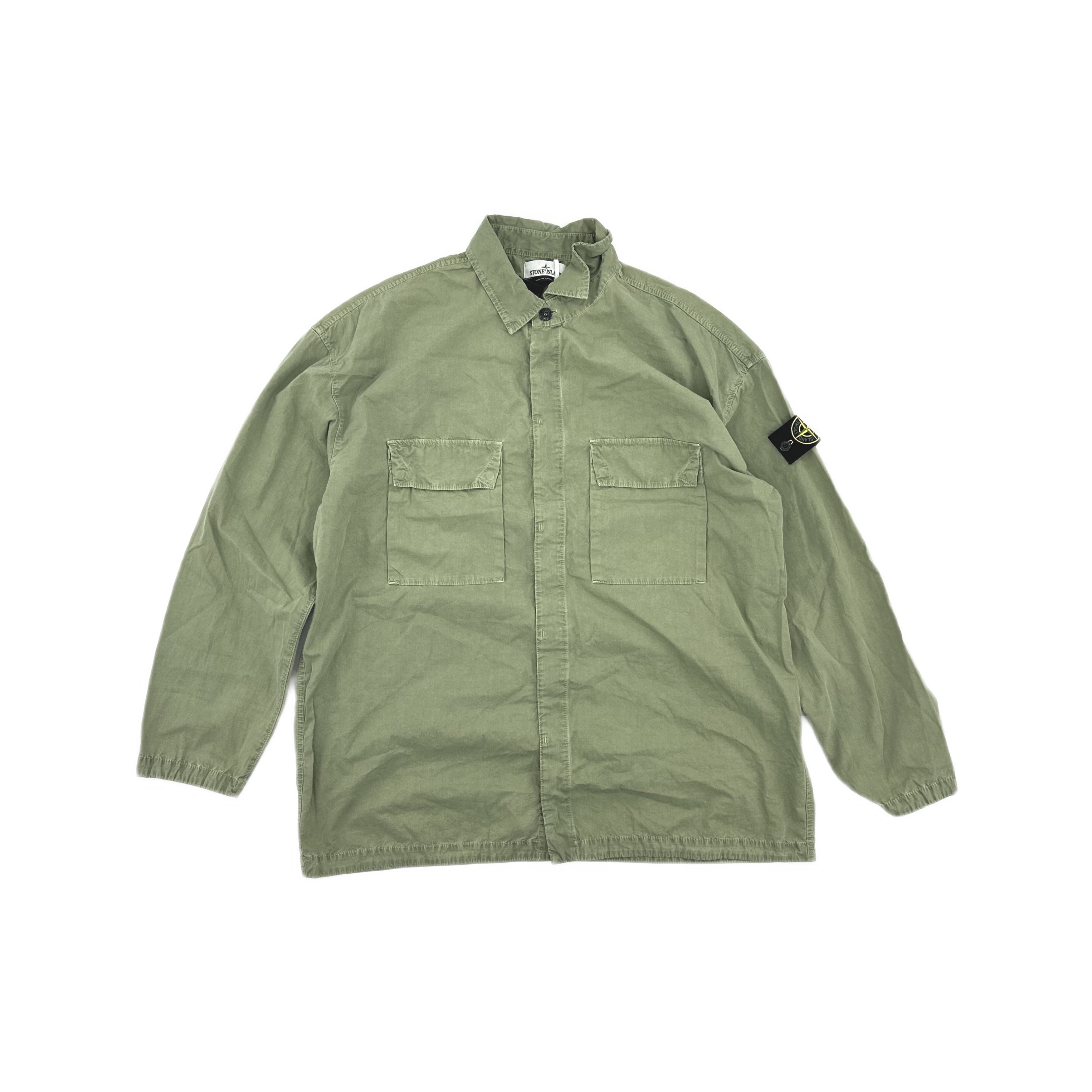 Stone Island Stone Island Sage Overshirt Size 3XL Size US XXL / EU 58 / 5 - 1 Thumbnail