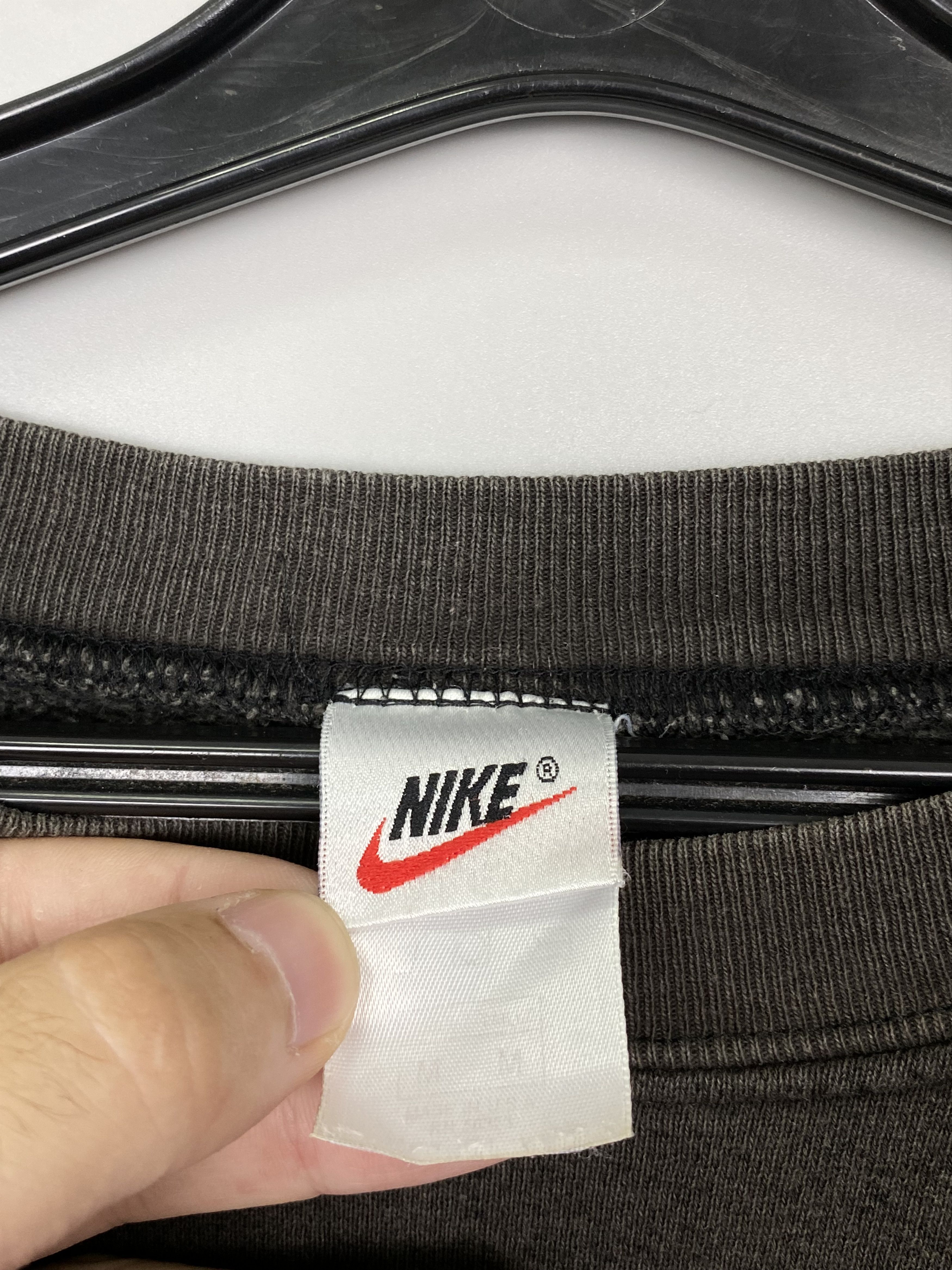 Nike Vintage NIKE Made in USA Big Swoosh Sweatshirt Size US M / EU 48-50 / 2 - 5 Thumbnail