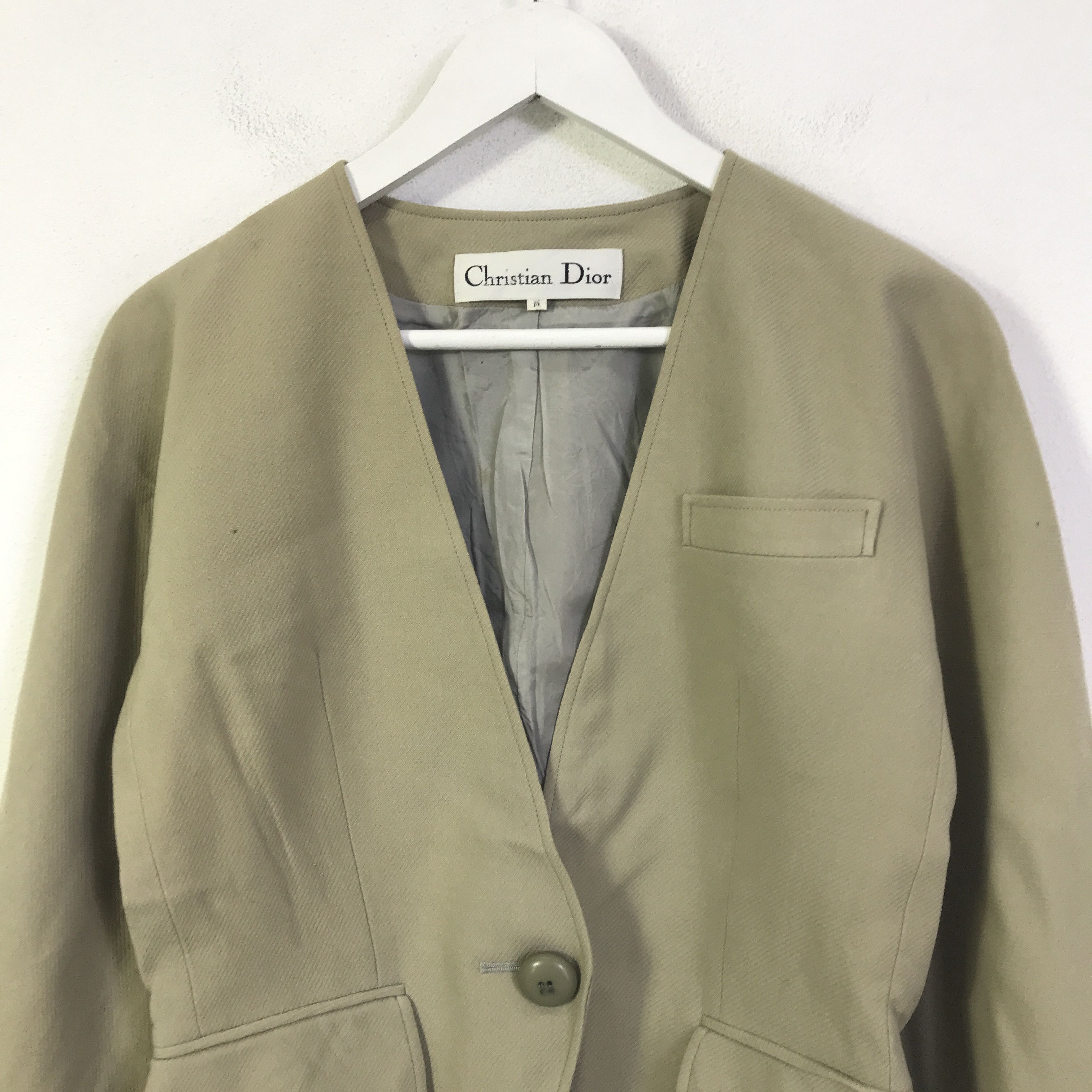 Christian Dior Monsieur Vtg christian dior blazers K120B20 Size M / US 6-8 / IT 42-44 - 2 Thumbnail