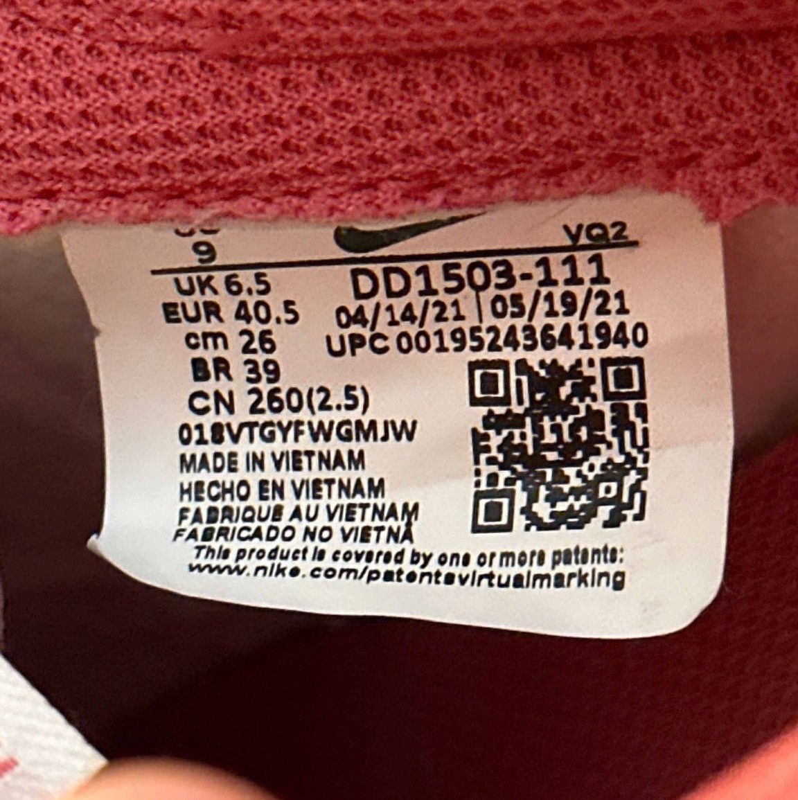Nike Archeo pink dunks women’s Size US 9 / IT 39 - 2 Thumbnail
