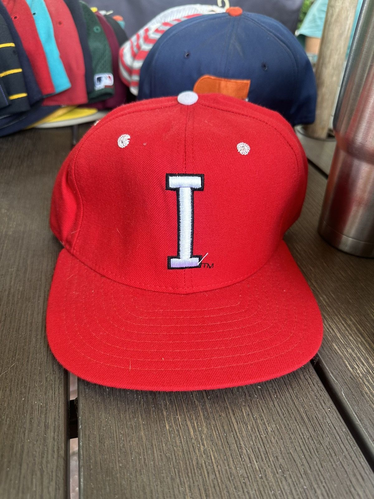 New Era 80s Illinois vintage new era Hat Size ONE SIZE - 1 Thumbnail