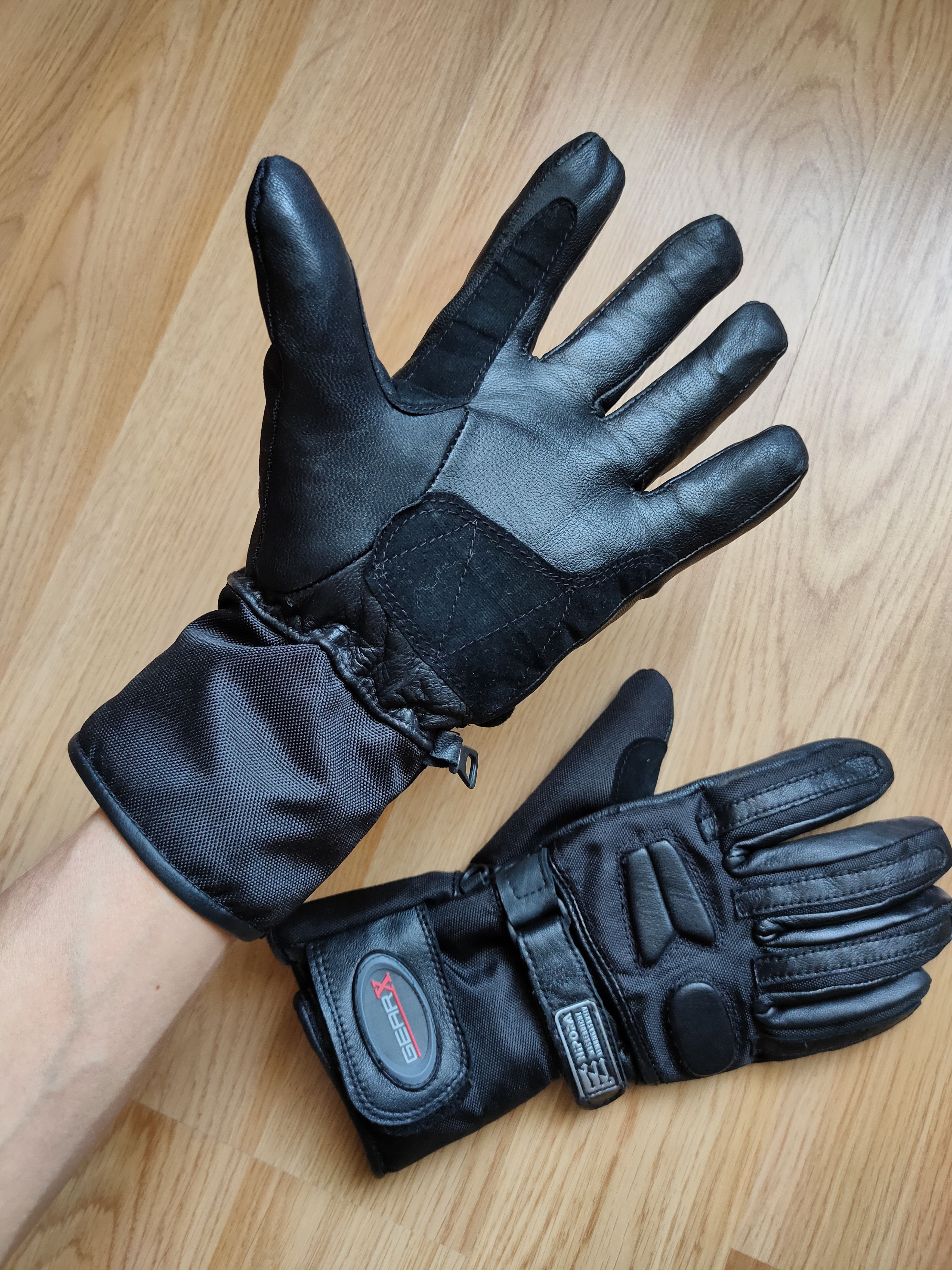 Indian Motorcycle Motorcycle gloves Gear X Hipora leather motorcycle gloves L Size ONE SIZE - 2 Thumbnail