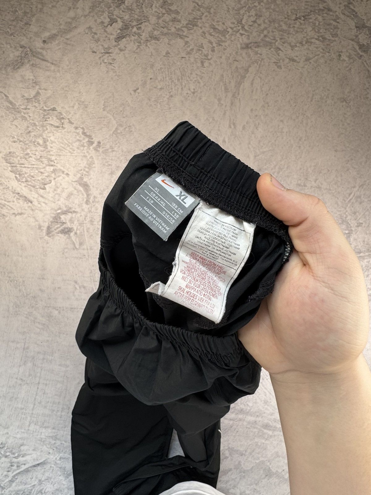 Nike × Vintage NIKE VINTAGE BASIC LOGO OVERSIZE BAGGY PANTS Size US 34 / EU 50 - 4 Thumbnail