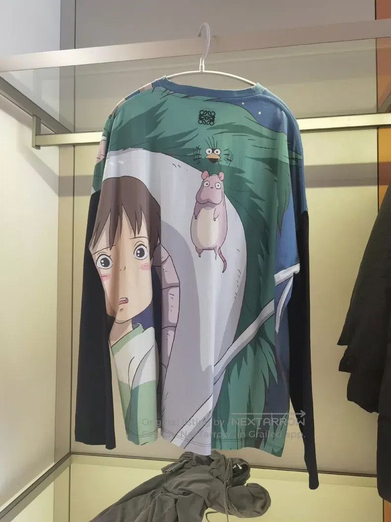 Loewe Loewe Spirited Away Long Sleeve T-Shirt Size XS / US 0-2 / IT 36-38 - 2 Thumbnail