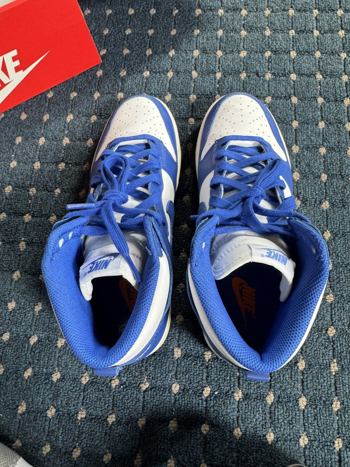 Nike Nike Dunk High Royal Blue Size US 8.5 / EU 41-42 - 5 Thumbnail