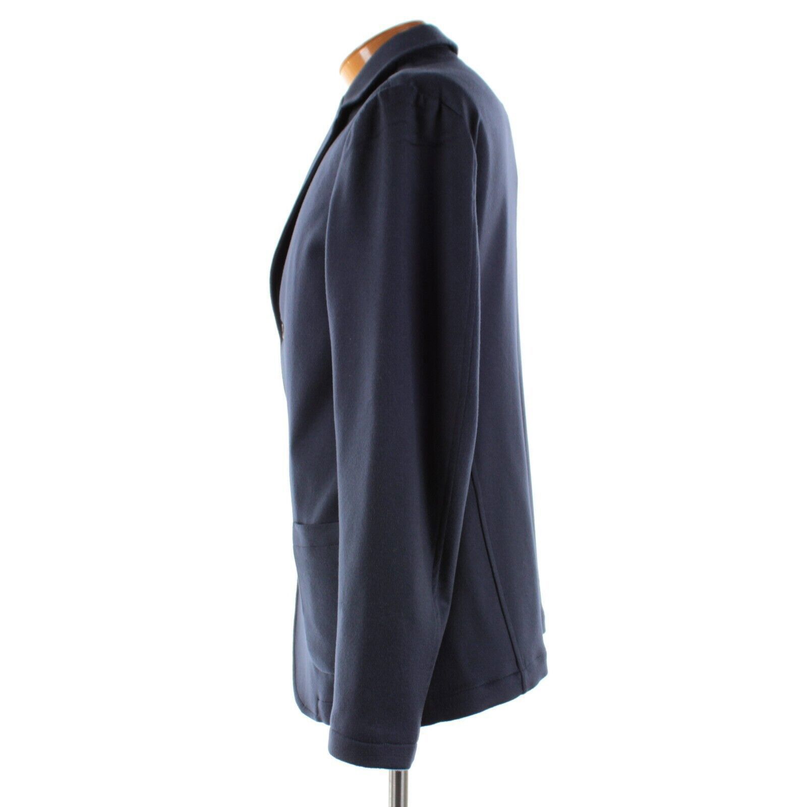 Maurizio Baldassari Blazer Size XL US In Blue Cashmere