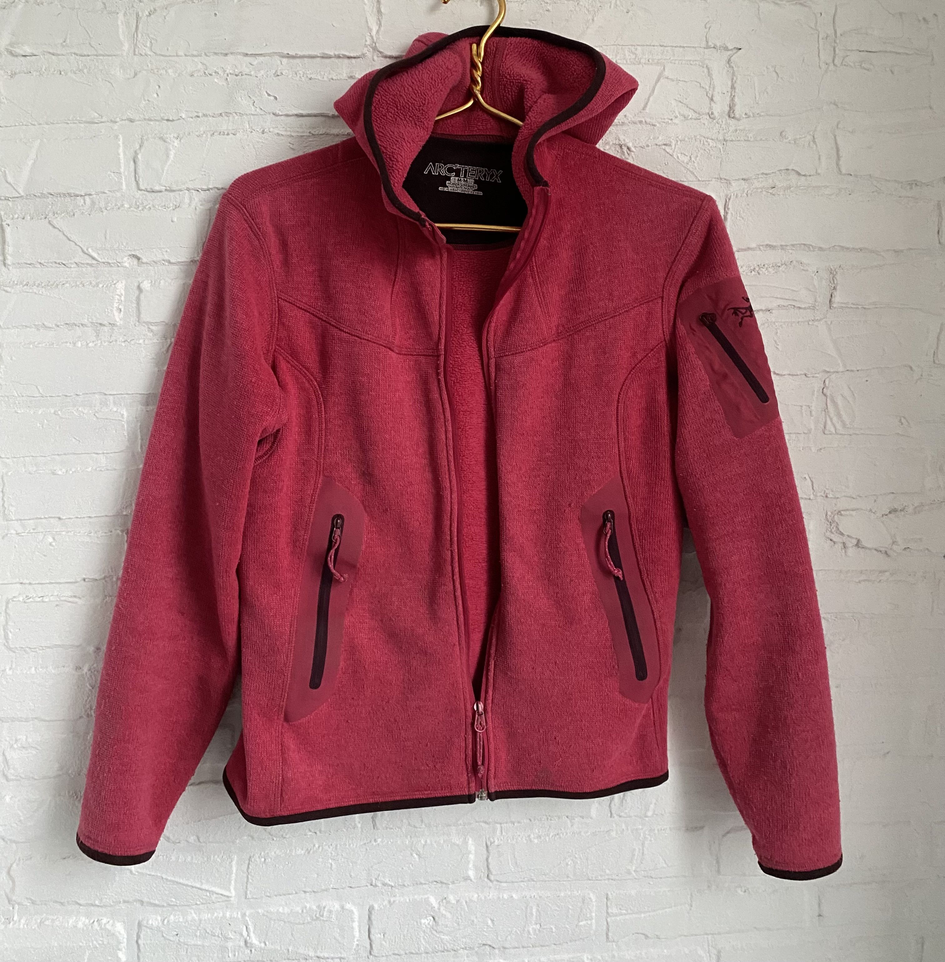 Arc'teryx Vintage Arc’teryx pink fleece zip hoodie Size S / US 4 / IT 40 - 1 Thumbnail