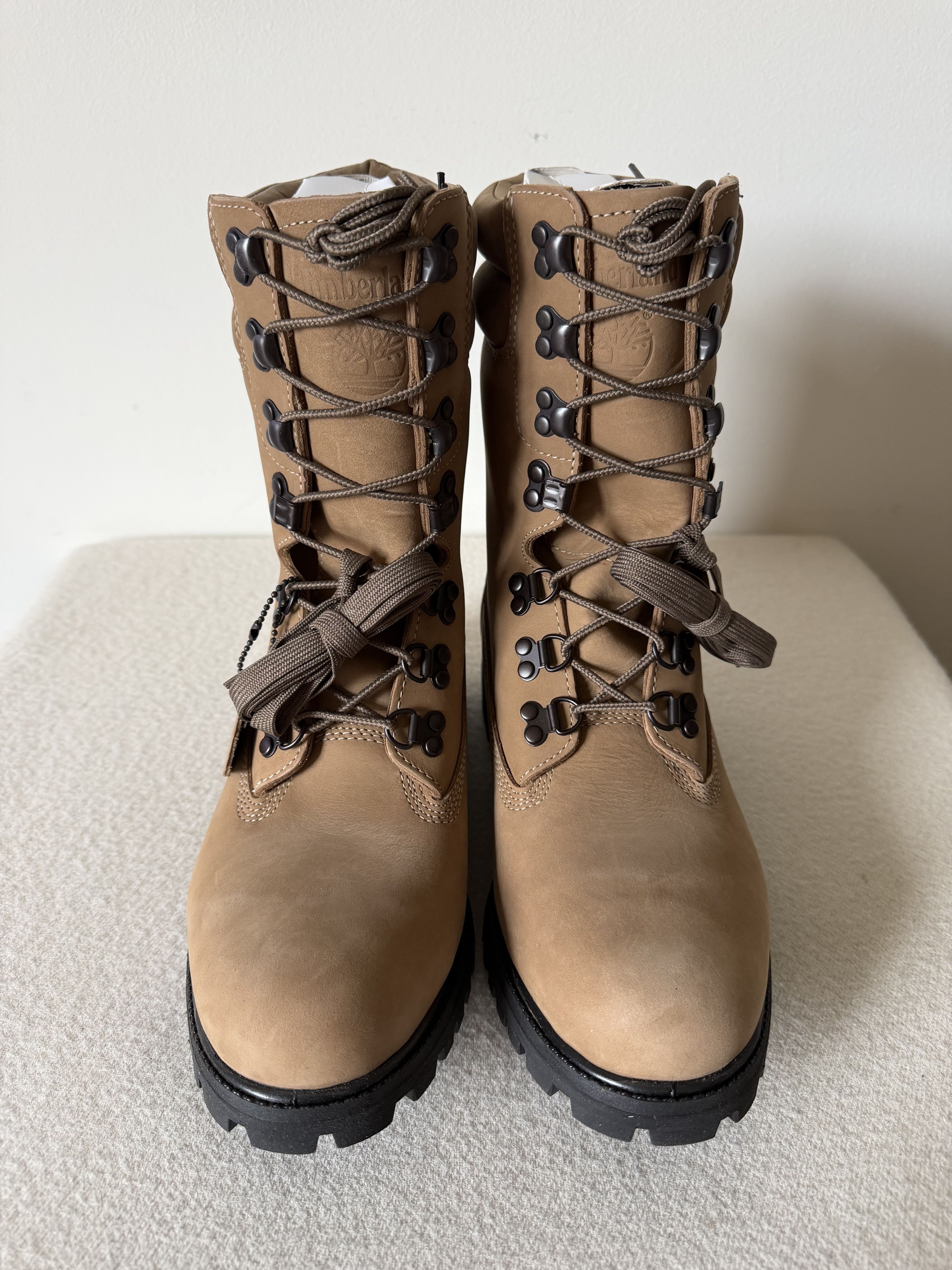 Timberland Timblerand Premium Waterproof Super Boots in Beige Nubuck Size US 9 / EU 42 - 4 Thumbnail